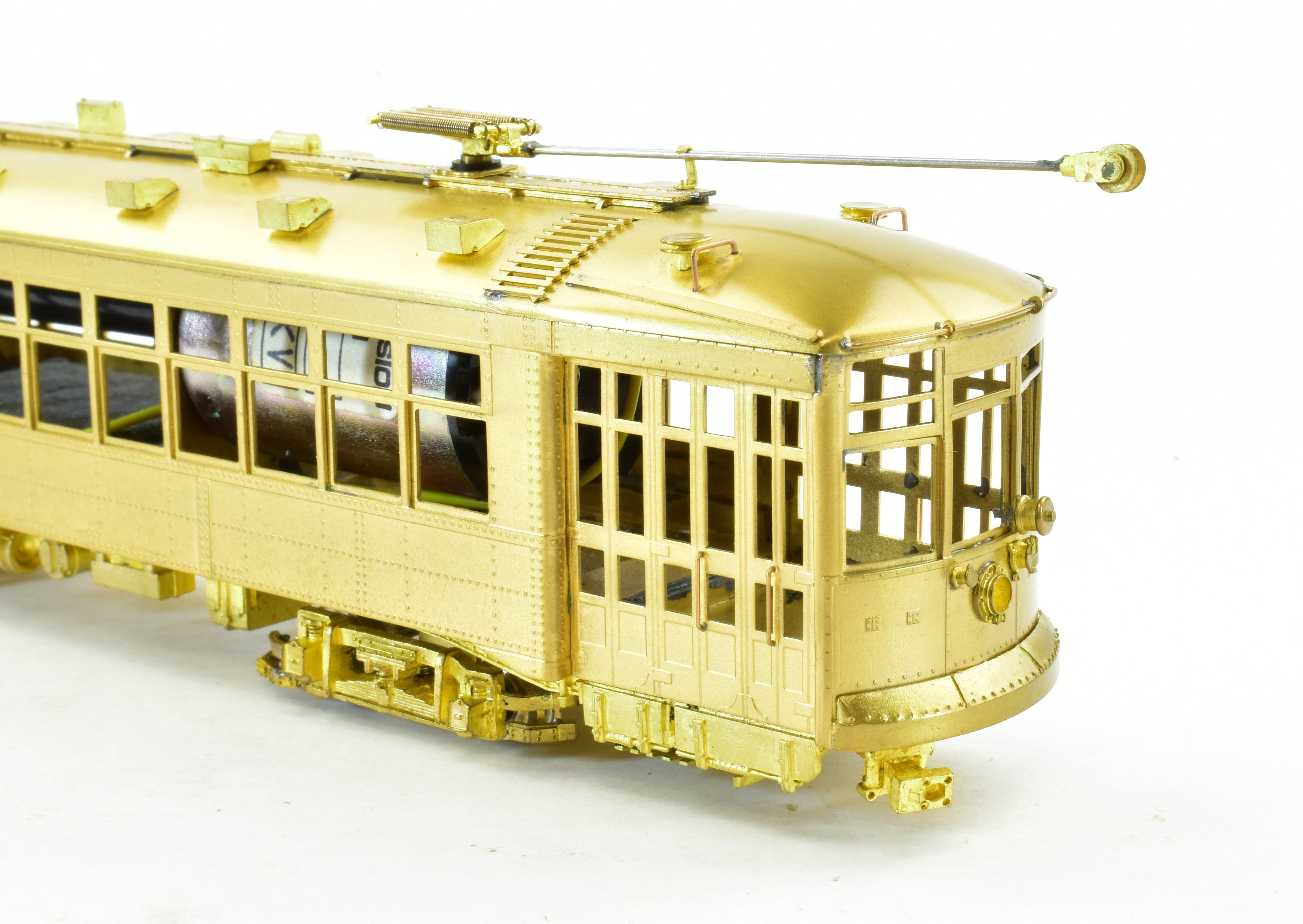 HO Scale Brass Chicago Surface Lines MU Car by WP Car Corp.