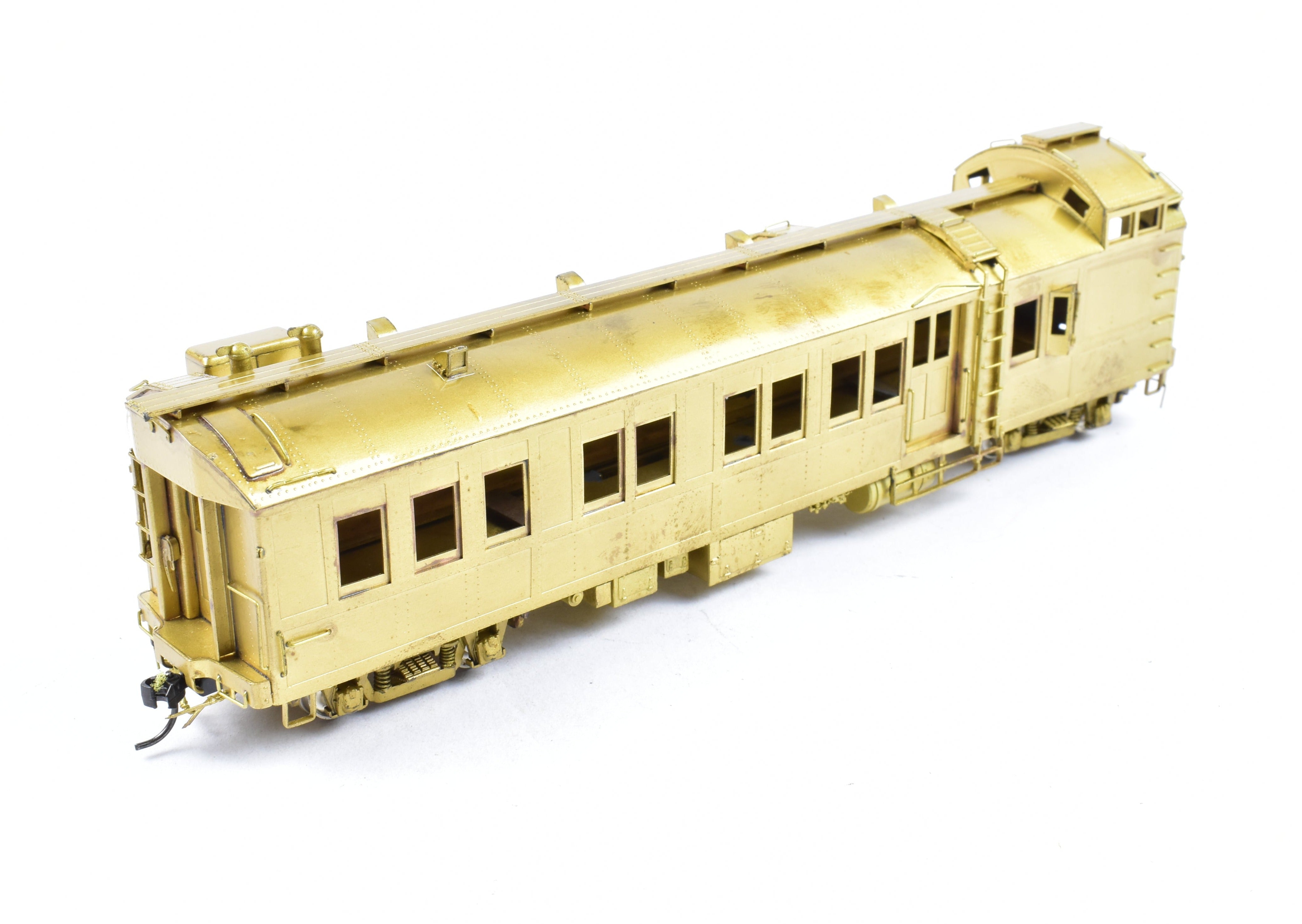 HO Brass Precision Scale Co. Southern Pacific Dynamometer Car - High - Quality Imported Model