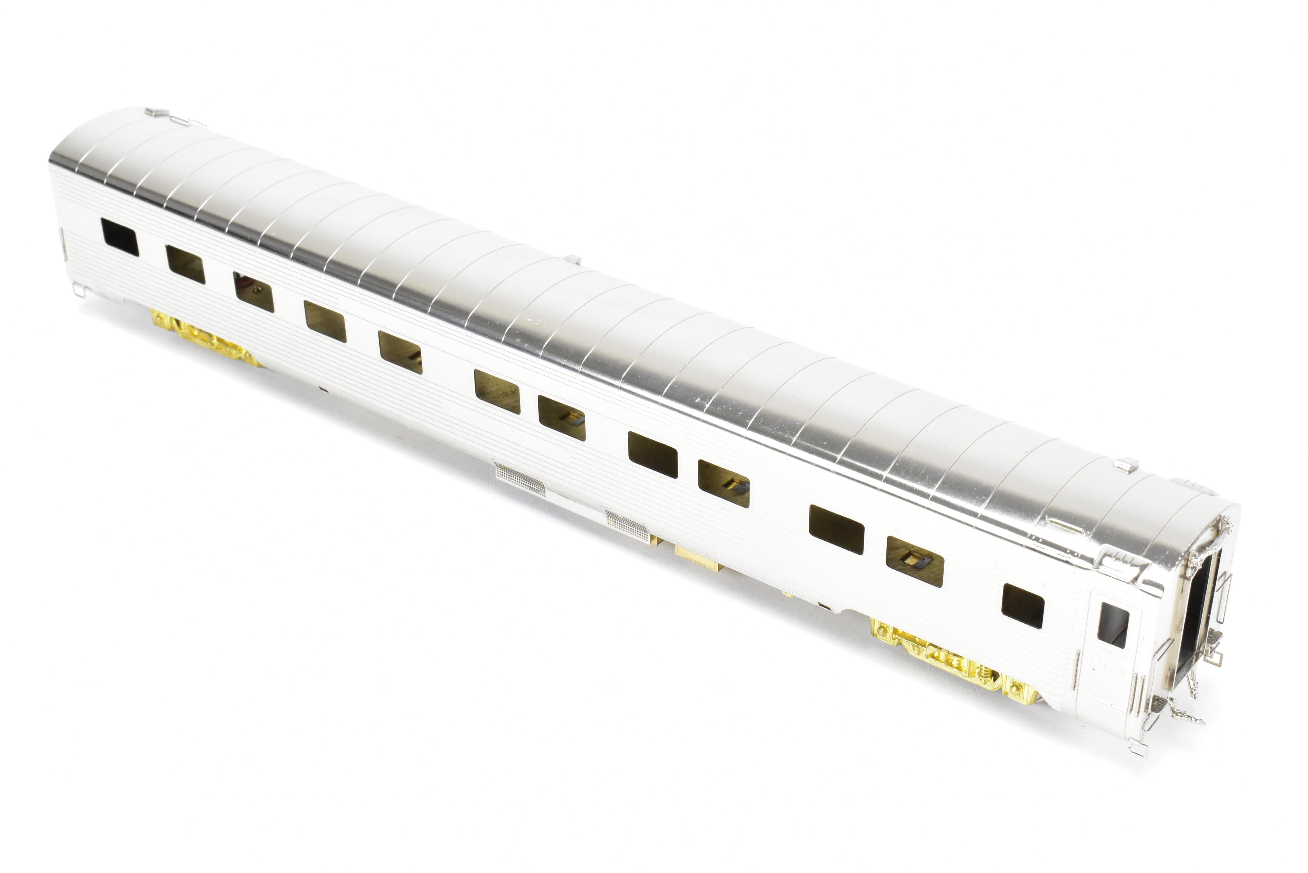 HO Scale Brass Model Train - Cascade Models AT&SF Santa Fe ACF Palm Series 11 Bedroom Sleeper Car with Skirts for Model Railroad Enthusiasts