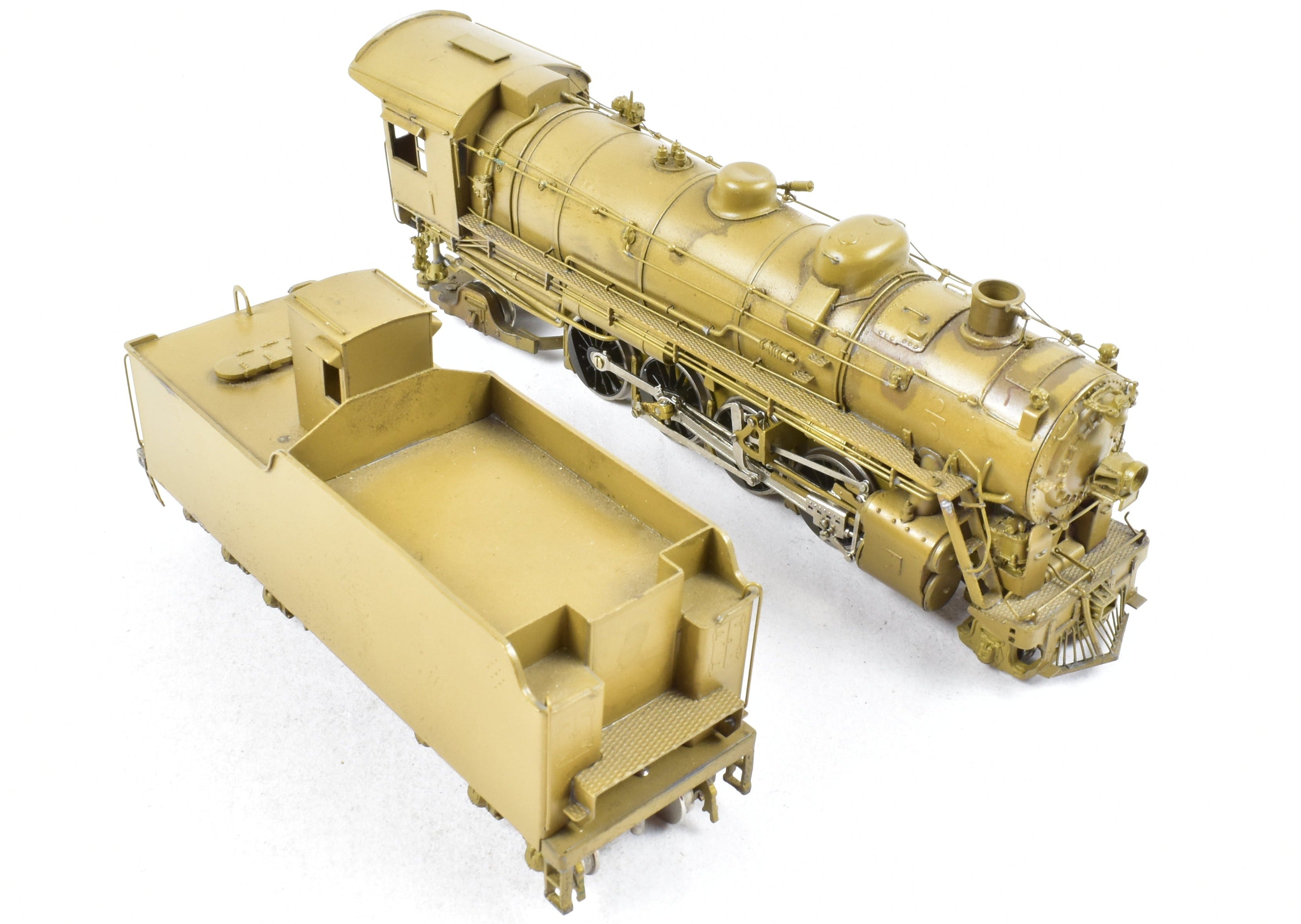 HO Scale Brass Hallmark Models Frisco 2-8-2 Mikado Locomotive