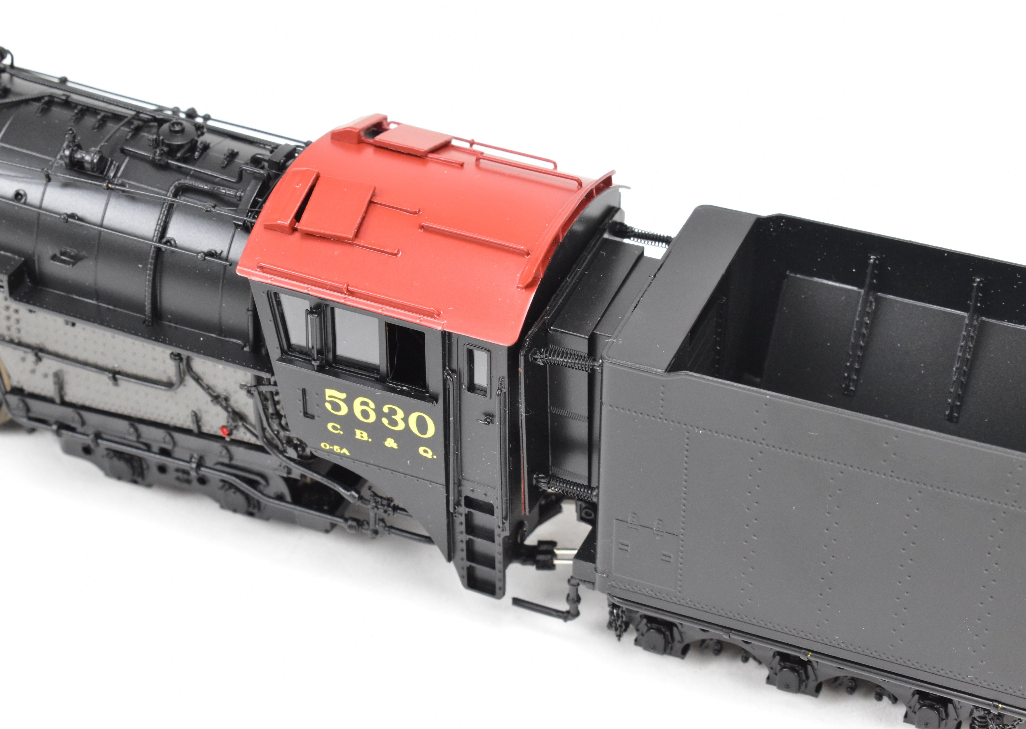 HO Scale Brass Model Train - Oriental Limited CB&Q - Burlington Route O - 5a 4 - 8 - 4 Factory Painted Locomotive #5630