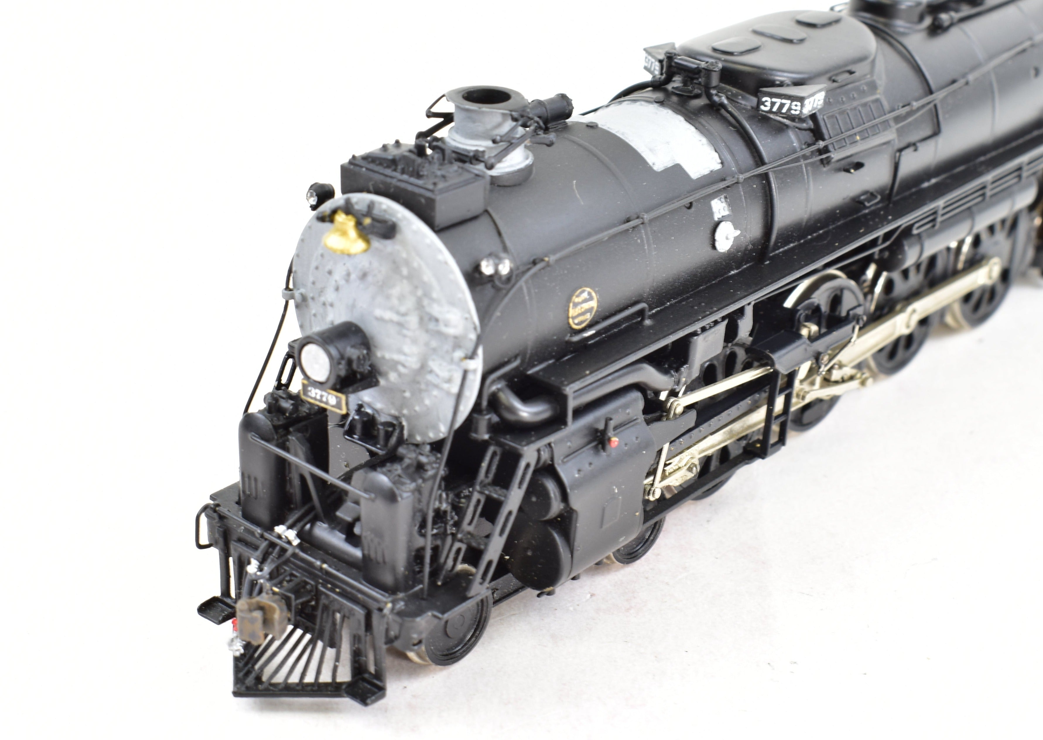 HO Scale Brass PFM - United ATSF - Santa Fe 4-8-4 Northern Steam Locomotive Model from 1981 Hi - Grade Tapered Rods Version with Custom Painting