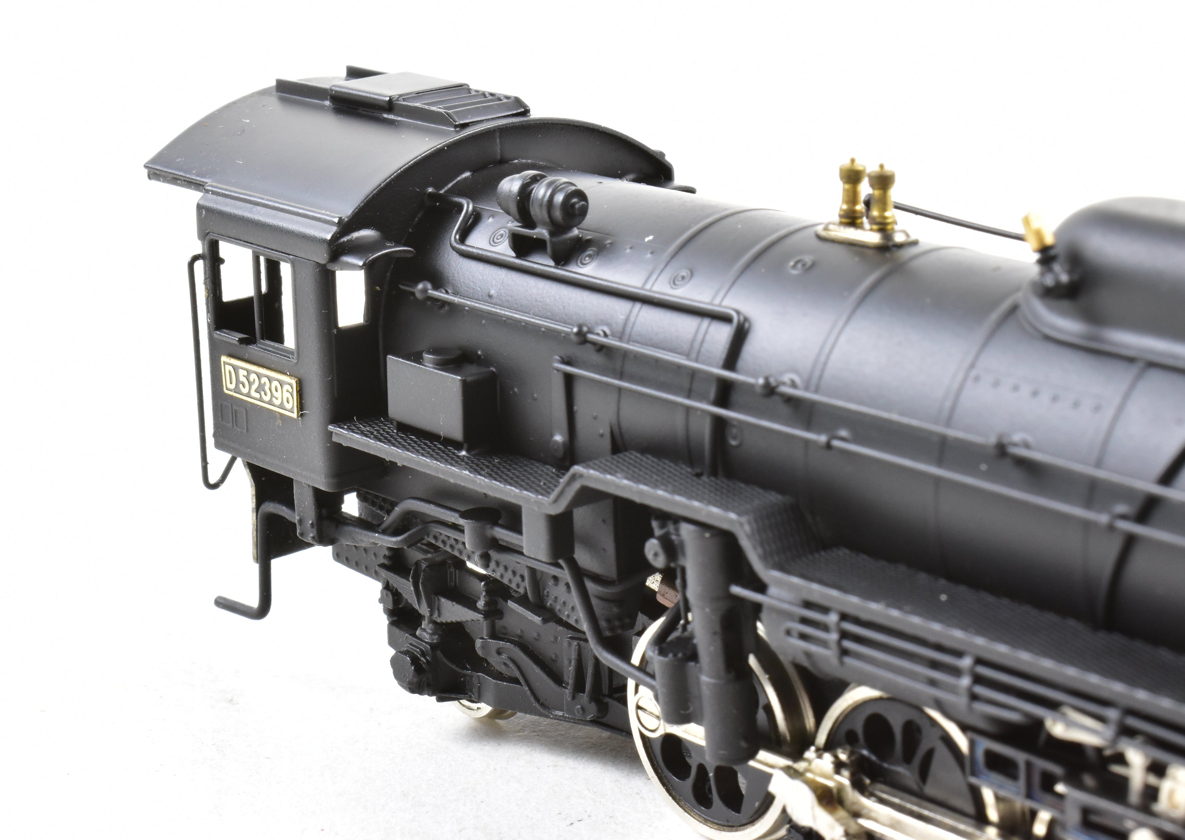 J Scale Model Train - Brass KTM - Katsumi JNR - Japanese National Railways D52 2-8-2 FP 1/80 Scale for HO Gauge Track