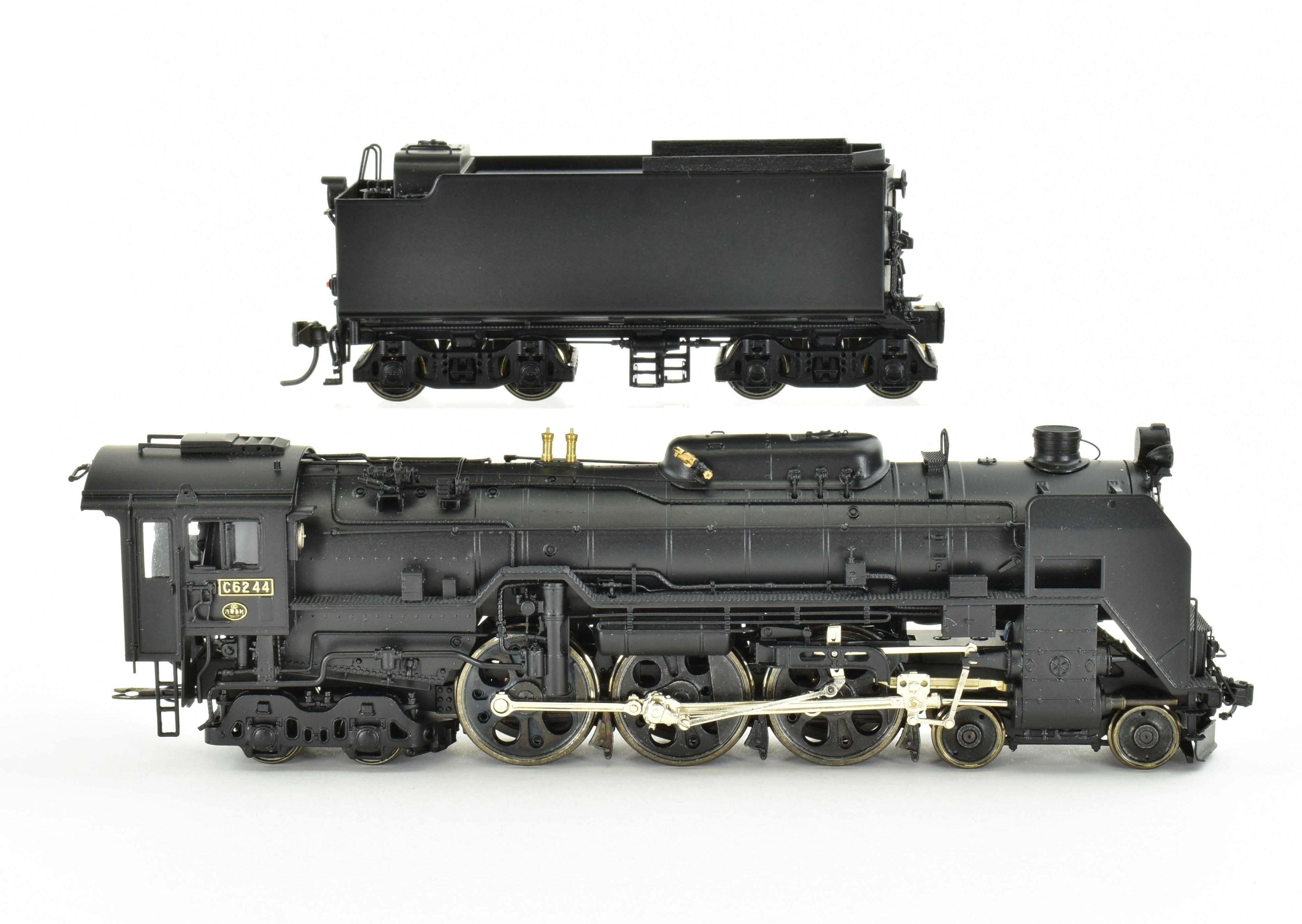 J Scale Brass Model Train - Tenshodo Japanese National Railways C62-44 4-6-4 Locomotive from 1998 Run