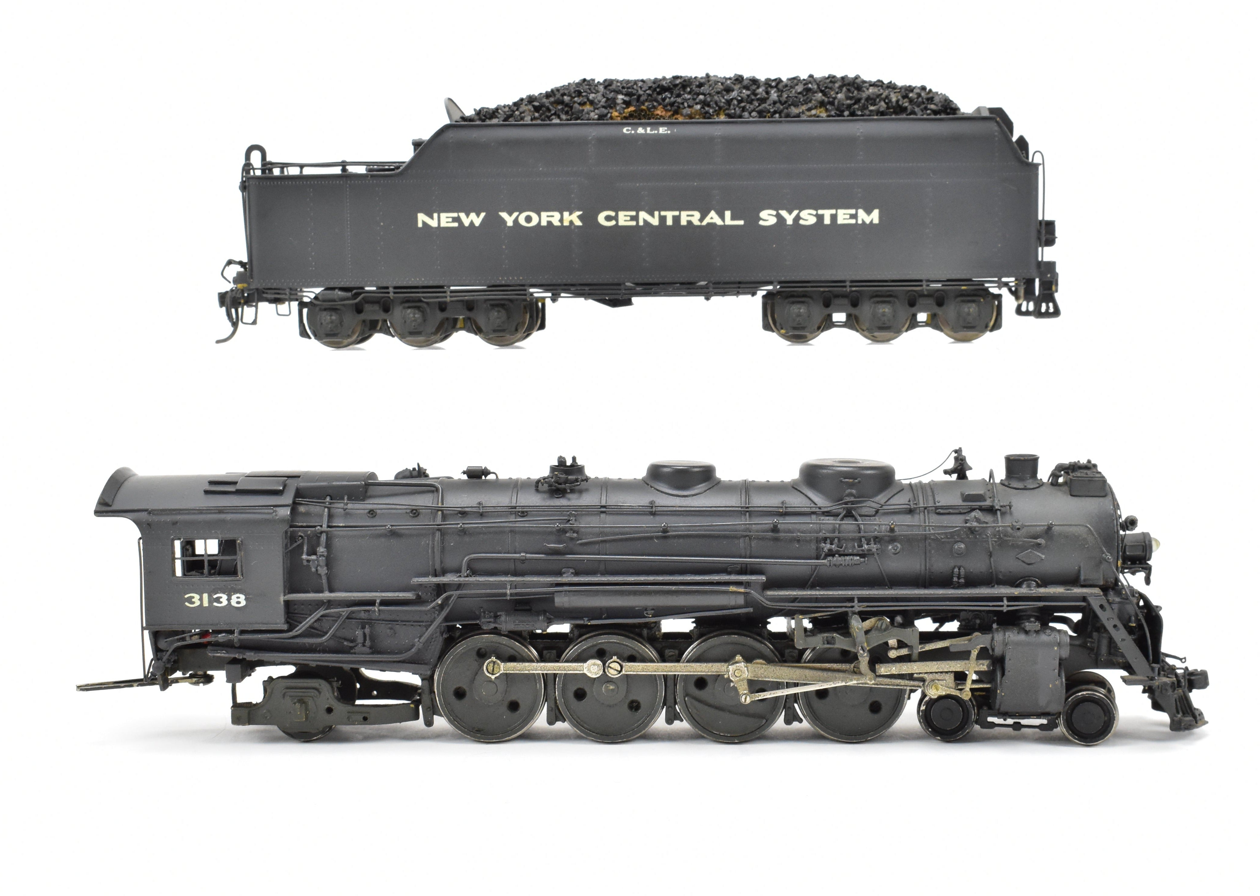 HO Brass Key Imports NYC - Weathered New York Central L - 4b 4 - 8 - 2 Mohawk CP Reboxx Model