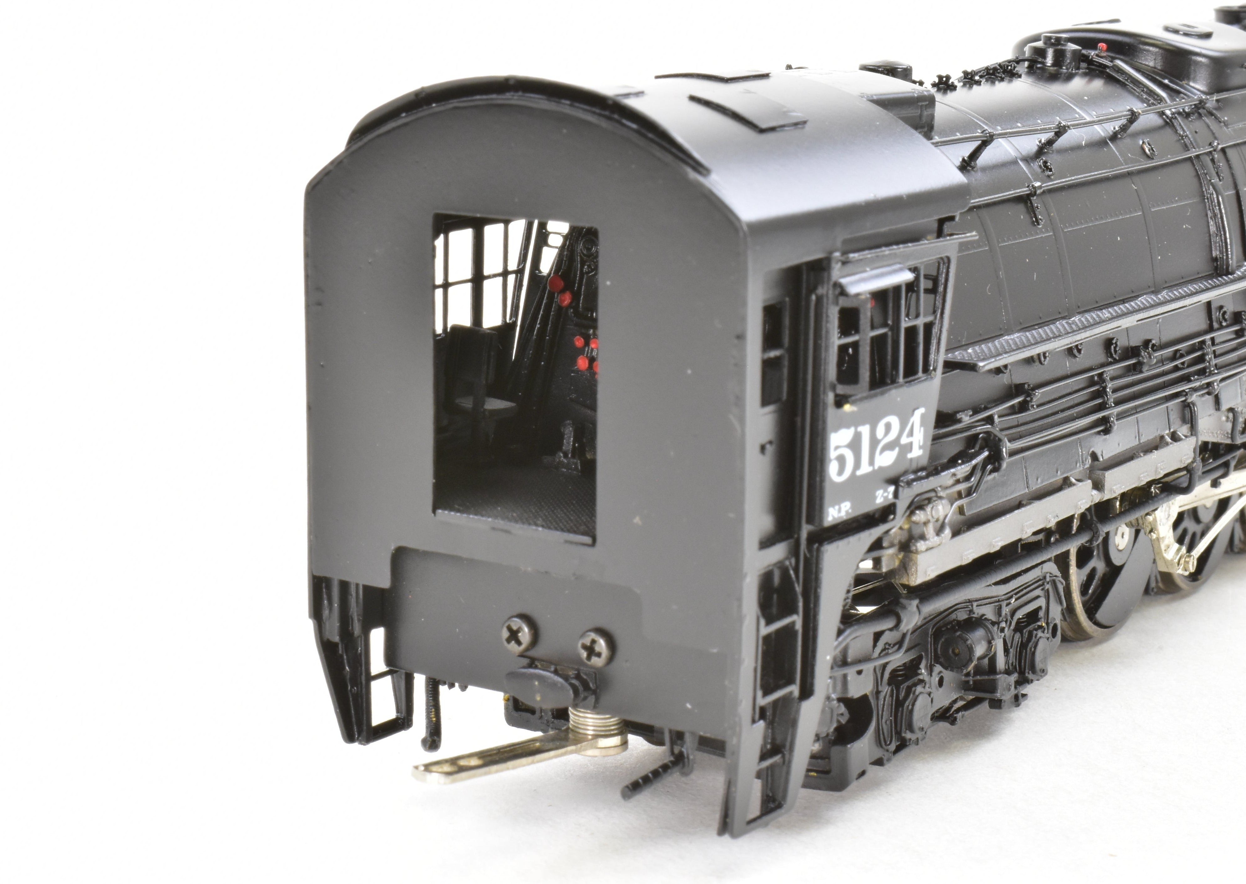 HO Scale Brass Model Train - Overland Models Northern Pacific Z - 7 4 - 6 - 6 - 4 FP Locomotive #5124