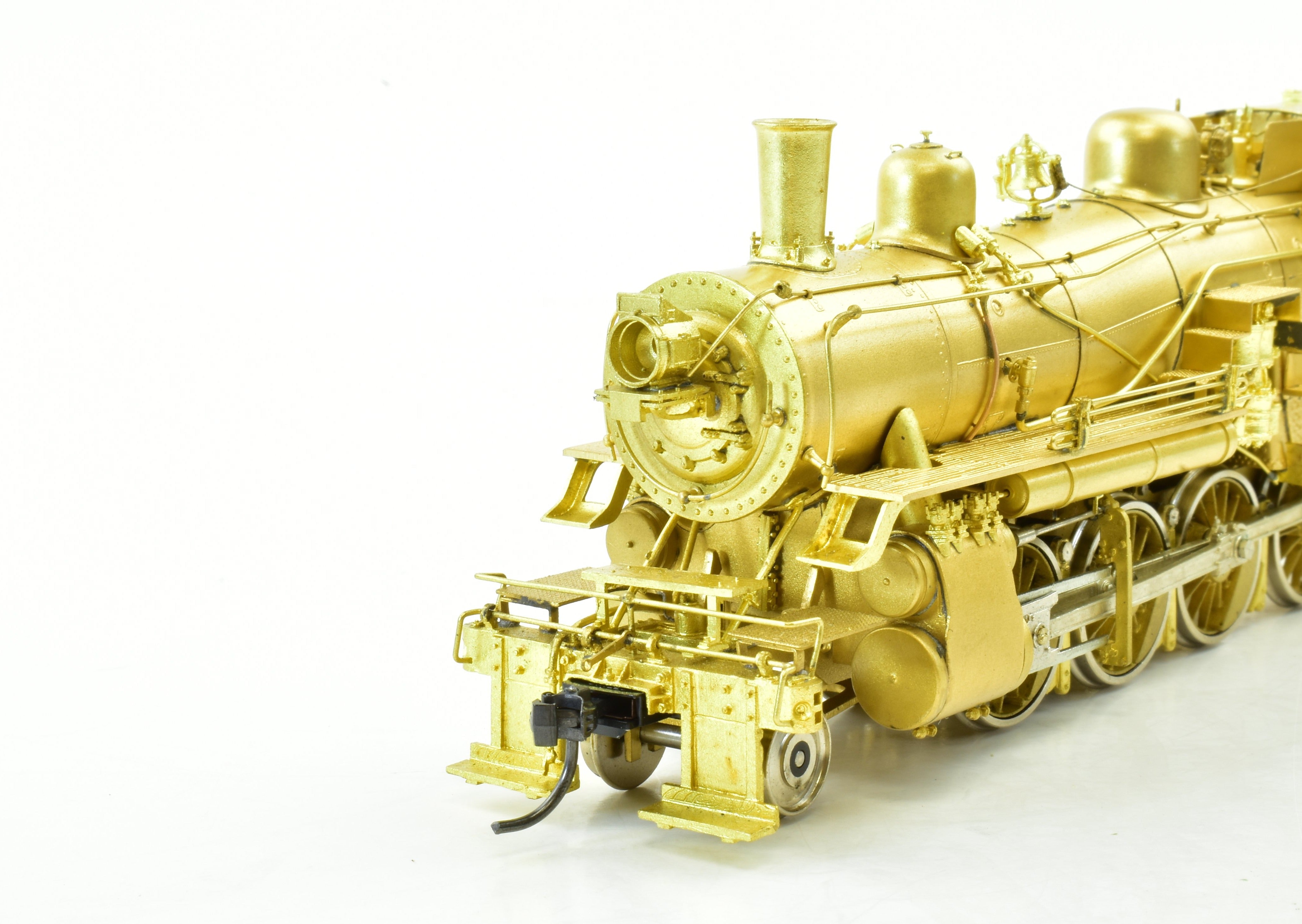 HO Scale Brass Model Train Engine - W&R Enterprises NP Northern Pacific Y - 2 2 - 8 - 0 Steam Locomotive