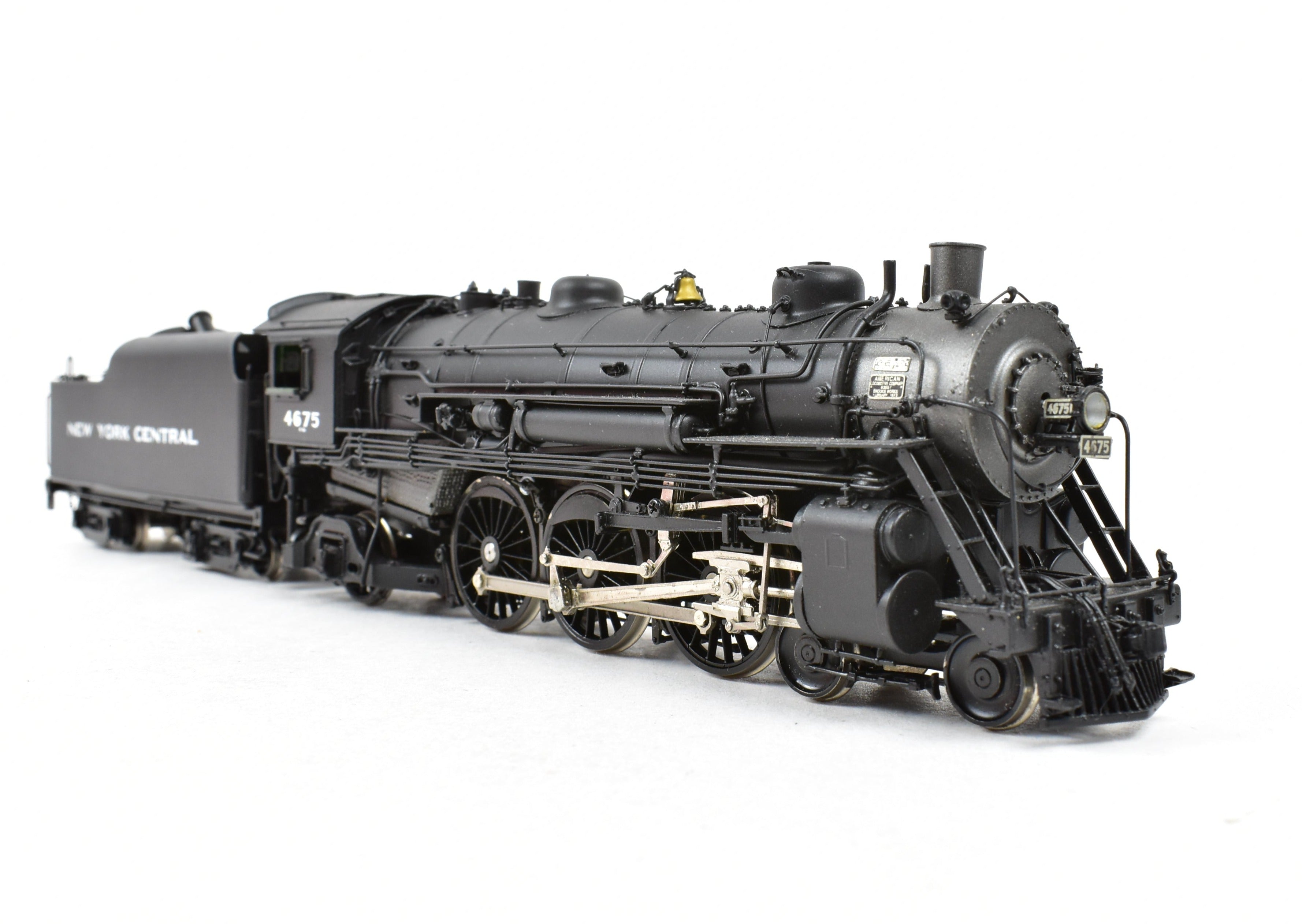 HO Brass Key Imports NYC - Factory Painted New York Central K - 3q 4 - 6 - 2 Pacific No. 4675
