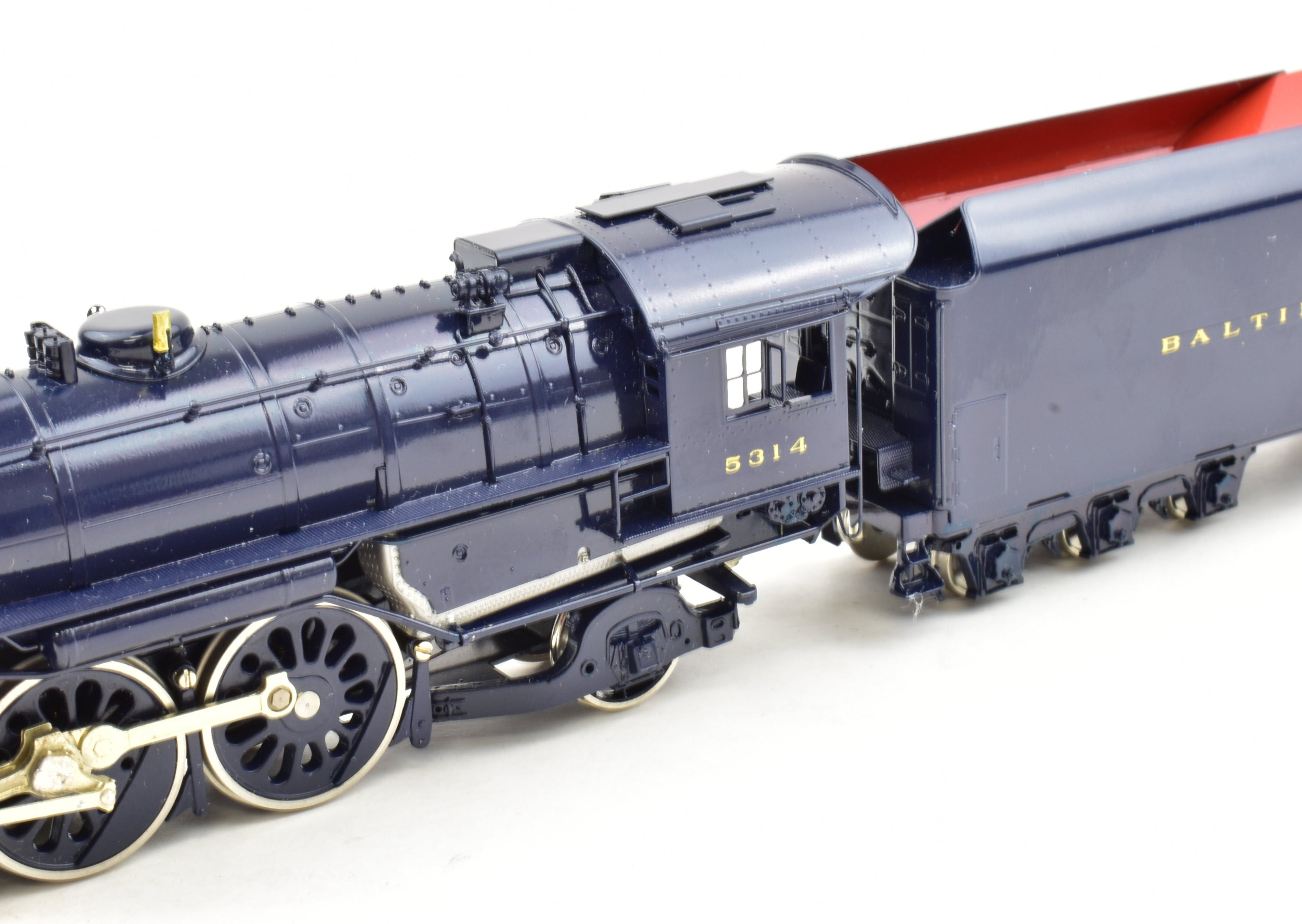 HO Scale Brass Key Imports B&O P-7e 4-6-2 Pacific #5314 Custom Series 47 FP Model