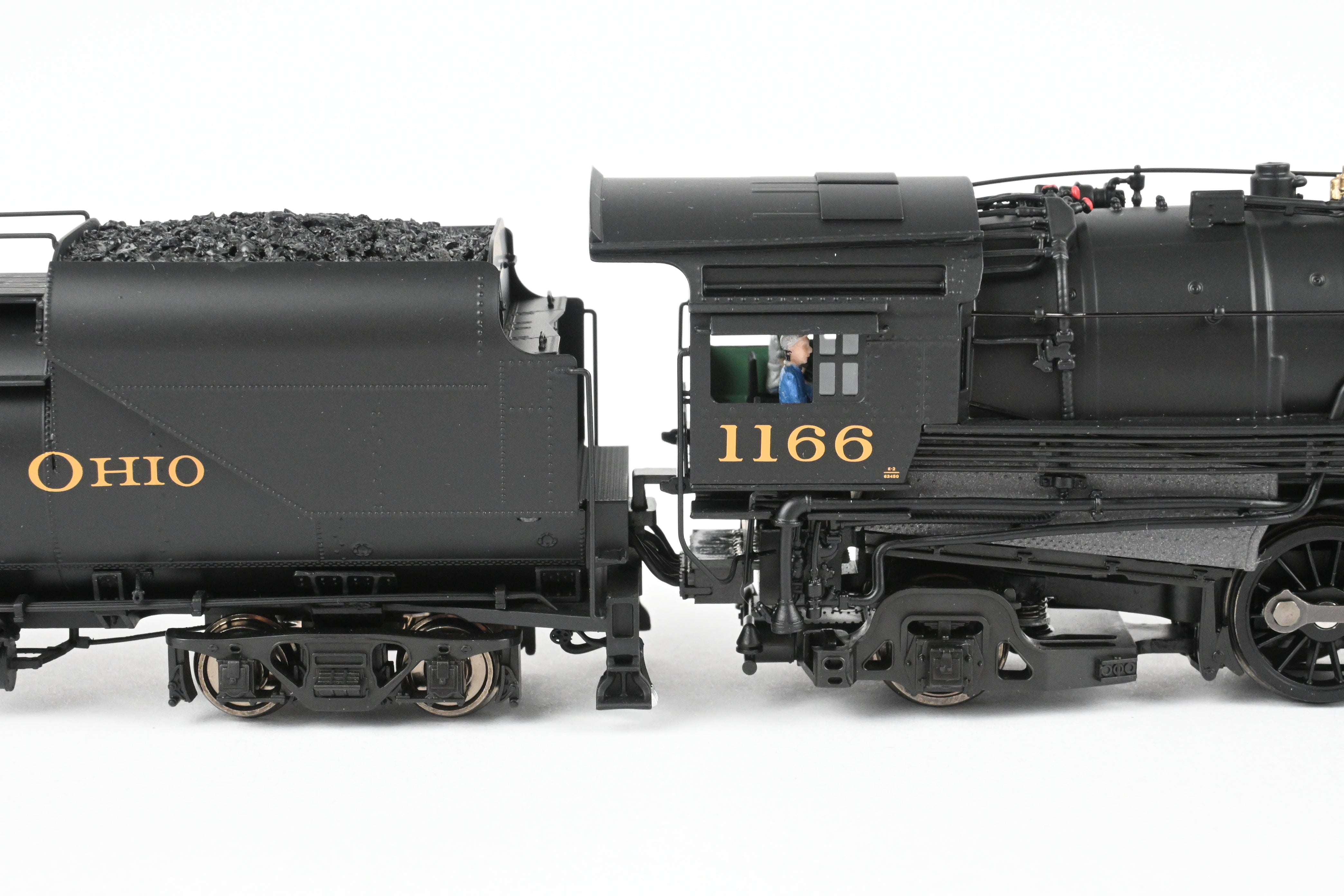 2023 HO Broadway Limited C&O K-2 2-8-2 Mikado w/ 12-VC Tender #1166 Paragon 4 Sound