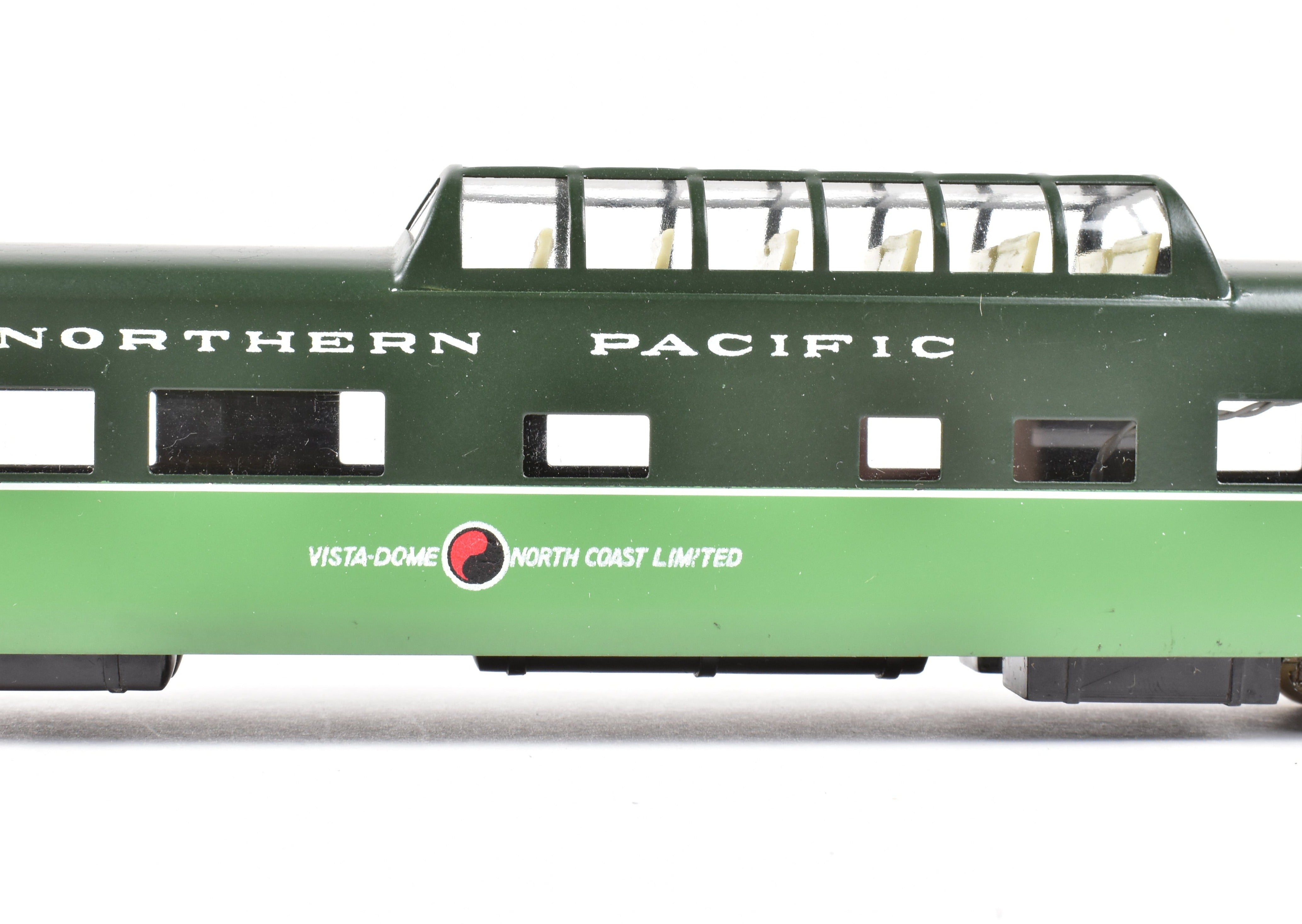 HO Scale Brass Balboa Northern Pacific 5-Car Passenger Train Set with Factory Painting