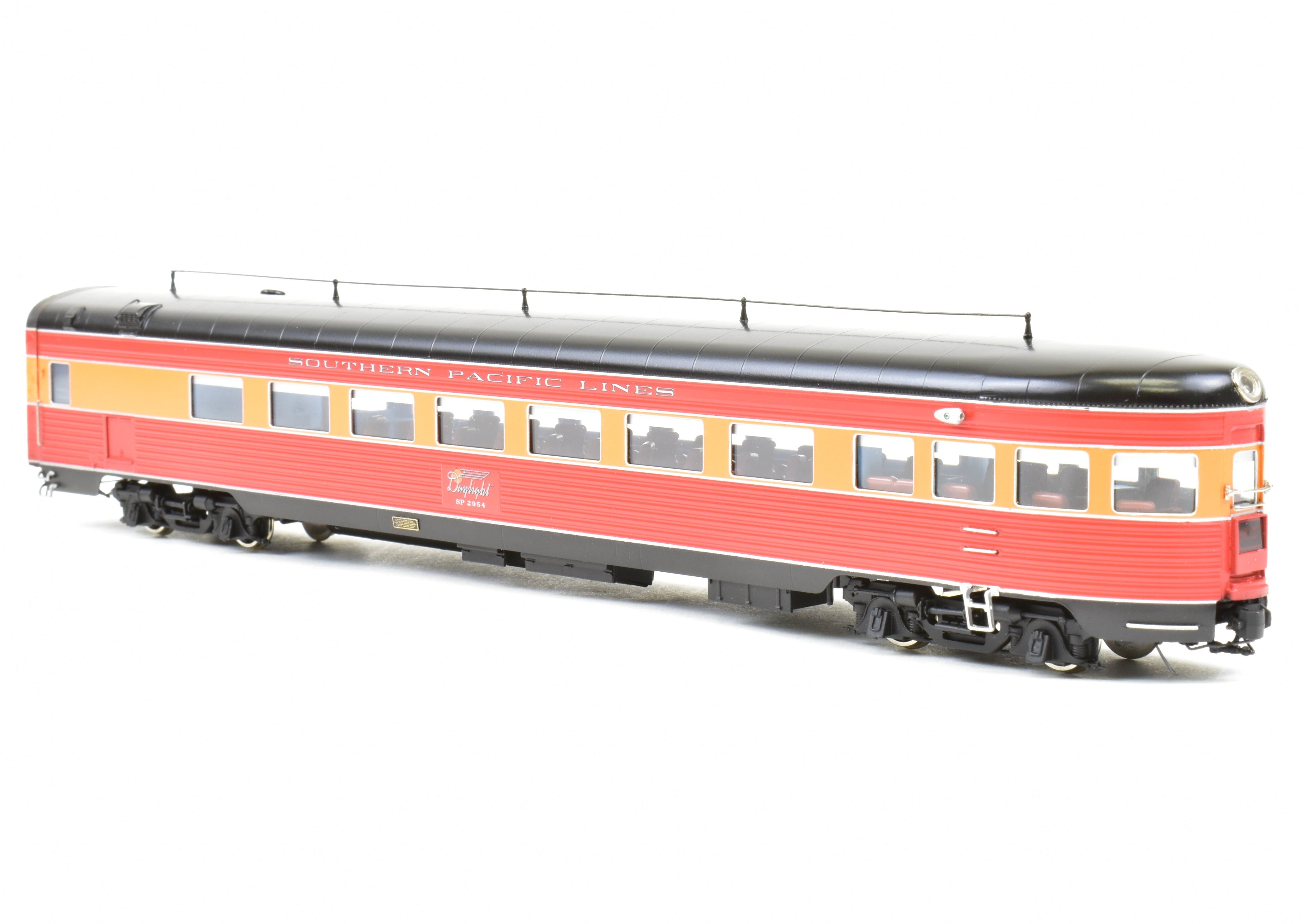 High - Quality HO Scale Brass Model Train CON CIL - Challenger Imports SP - Southern Pacific 1941 Morning Daylight 16 - Car Complete Full Train Set Along with 10 - Car Set and Two 3 - Car Add - On Sets FP
