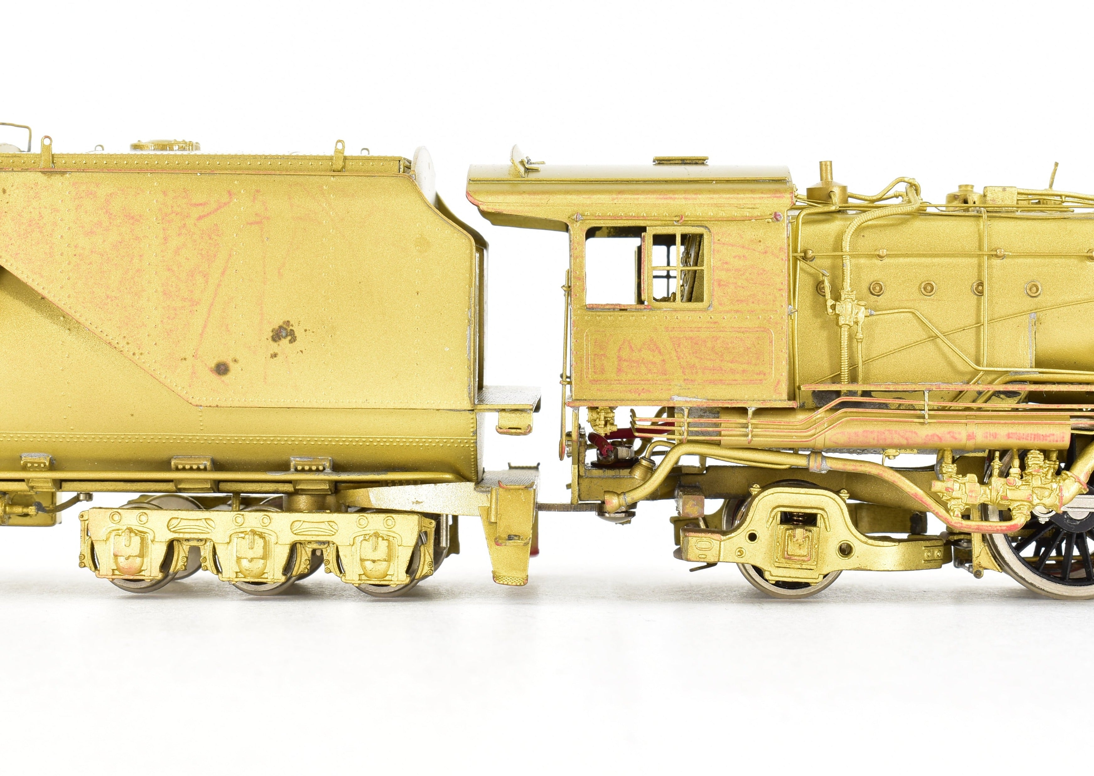 HO Scale Brass Model Train by Westside Model Co. - Great Northern 4-6-2 H-7 Steam Locomotive Replica