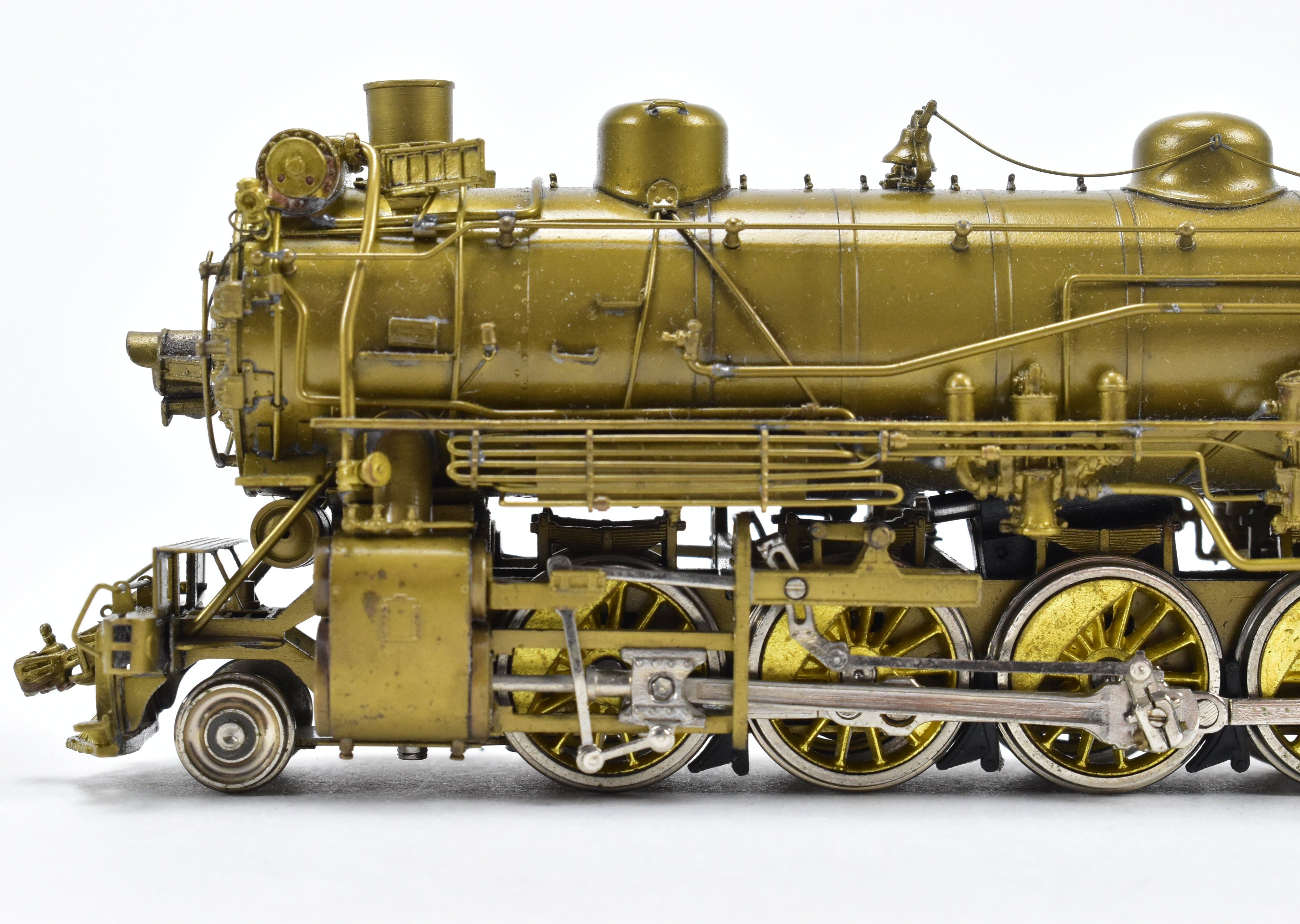 HO Scale Brass ALCO Model Train Southern Pacific MK - 6 2 - 8 - 2 Locomotive Upgraded with NWSL Gearbox