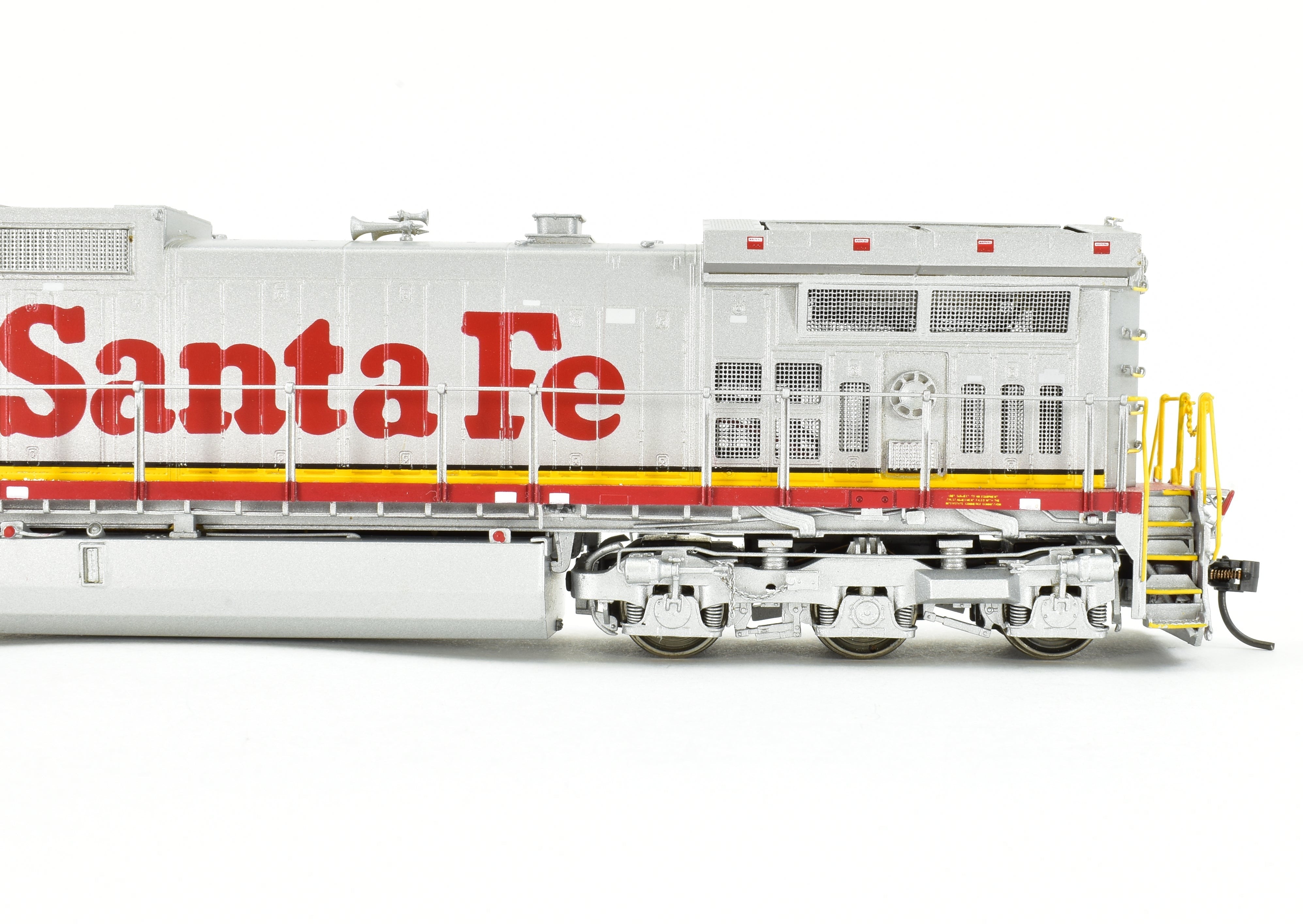 HO Scale Brass Locomotive - Overland Models, Inc. ATSF - Santa Fe GE C44 - 9W FP No. 612, High - Quality Model Train for Enthusiasts