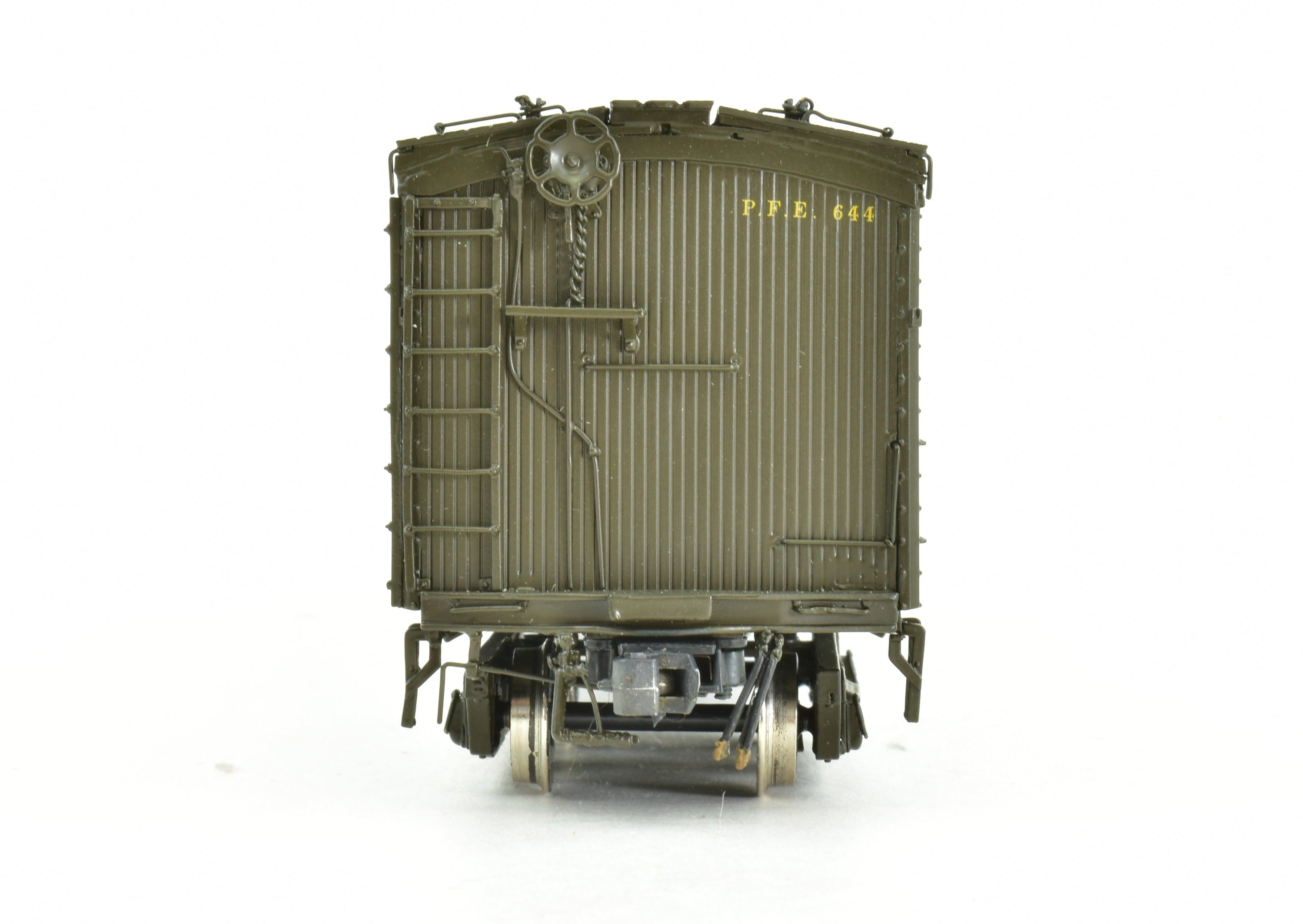 HO Scale Brass CON CIL Challenger Imports Pacific Fruit Express Refrigerator Car Rebuilt Version FP Model