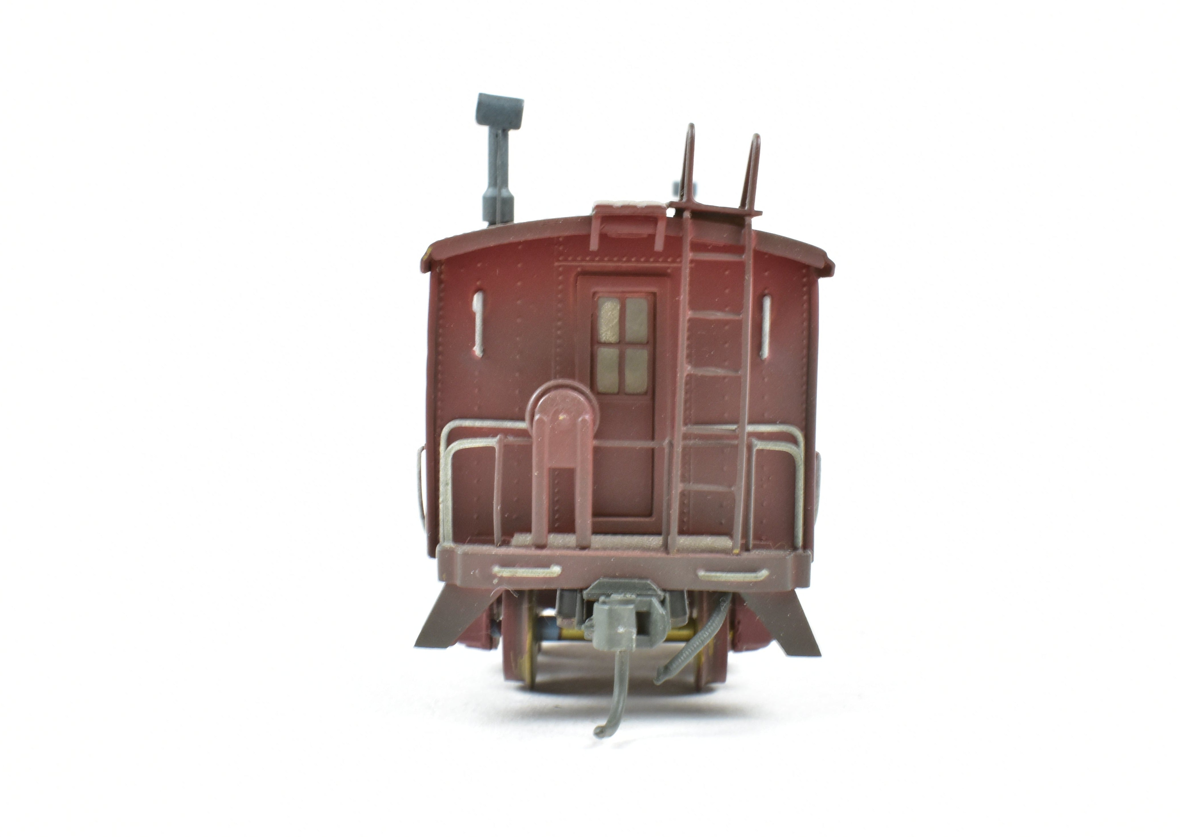 Custom Painted and Weathered HO Brass Hallmark ATSF - Santa Fe Drover Car