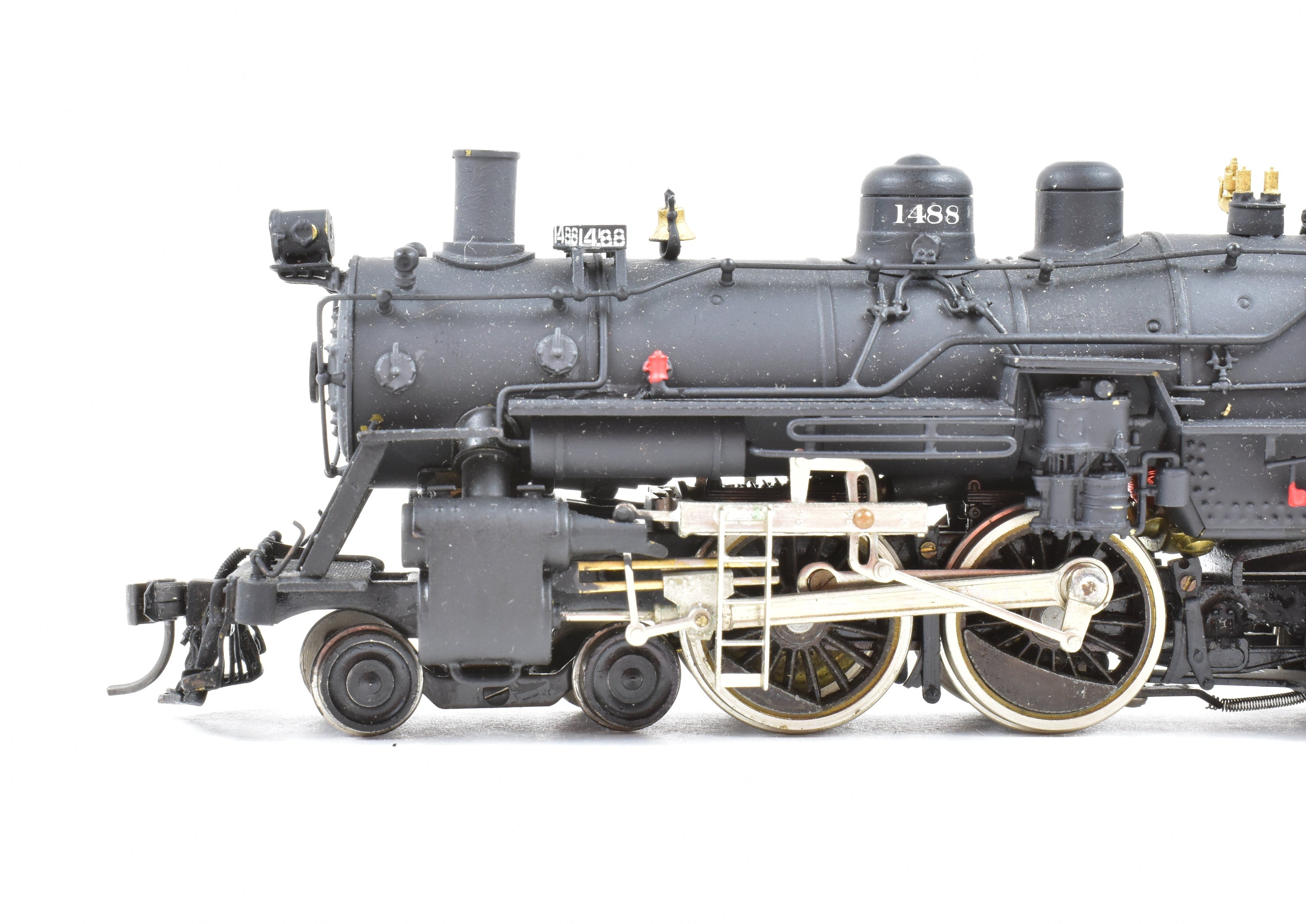 HO Scale Brass Balboa ATSF - Santa Fe 1480 Class 4-4-2 Atlantic Steam Locomotive Model with CP #1488