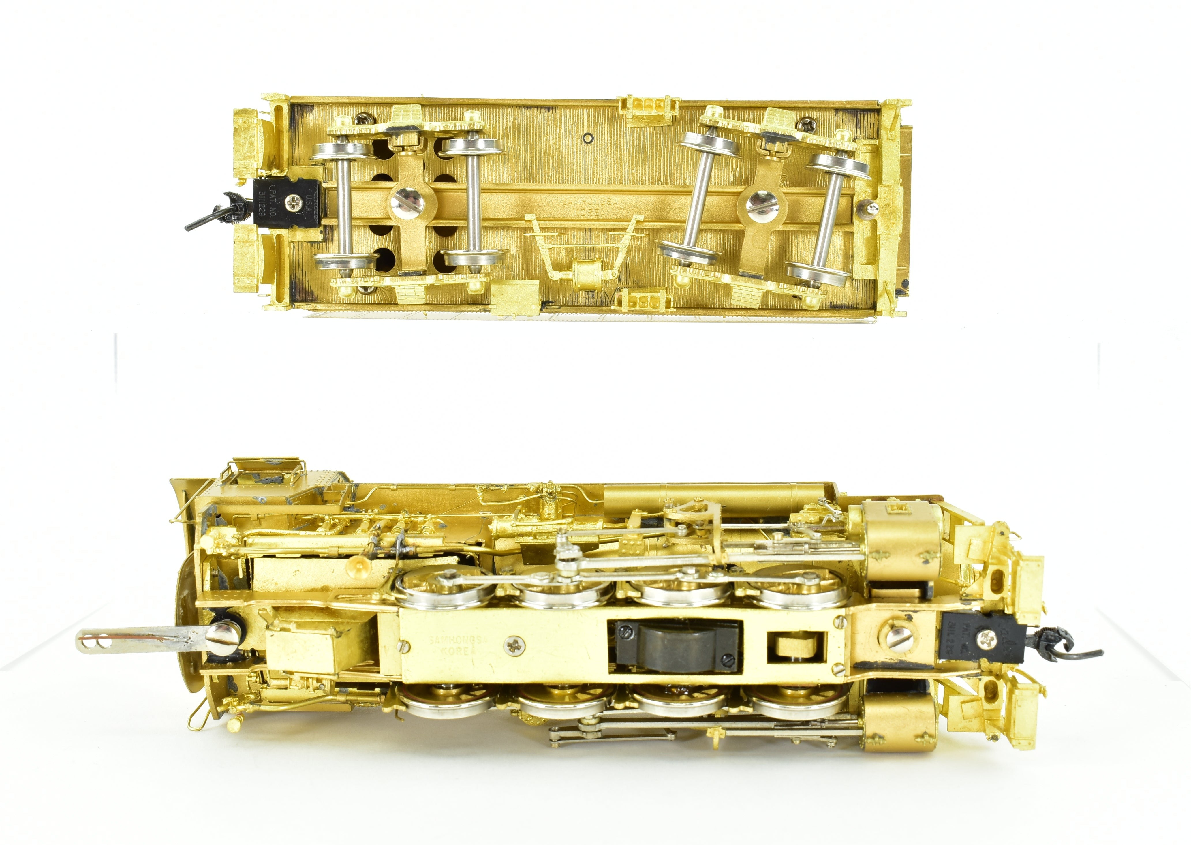HO Scale Brass Steam Locomotive Model by W&R Enterprises - Chesapeake & Ohio (C&O) or Virginian (VGN) 0-8-0 Configuration