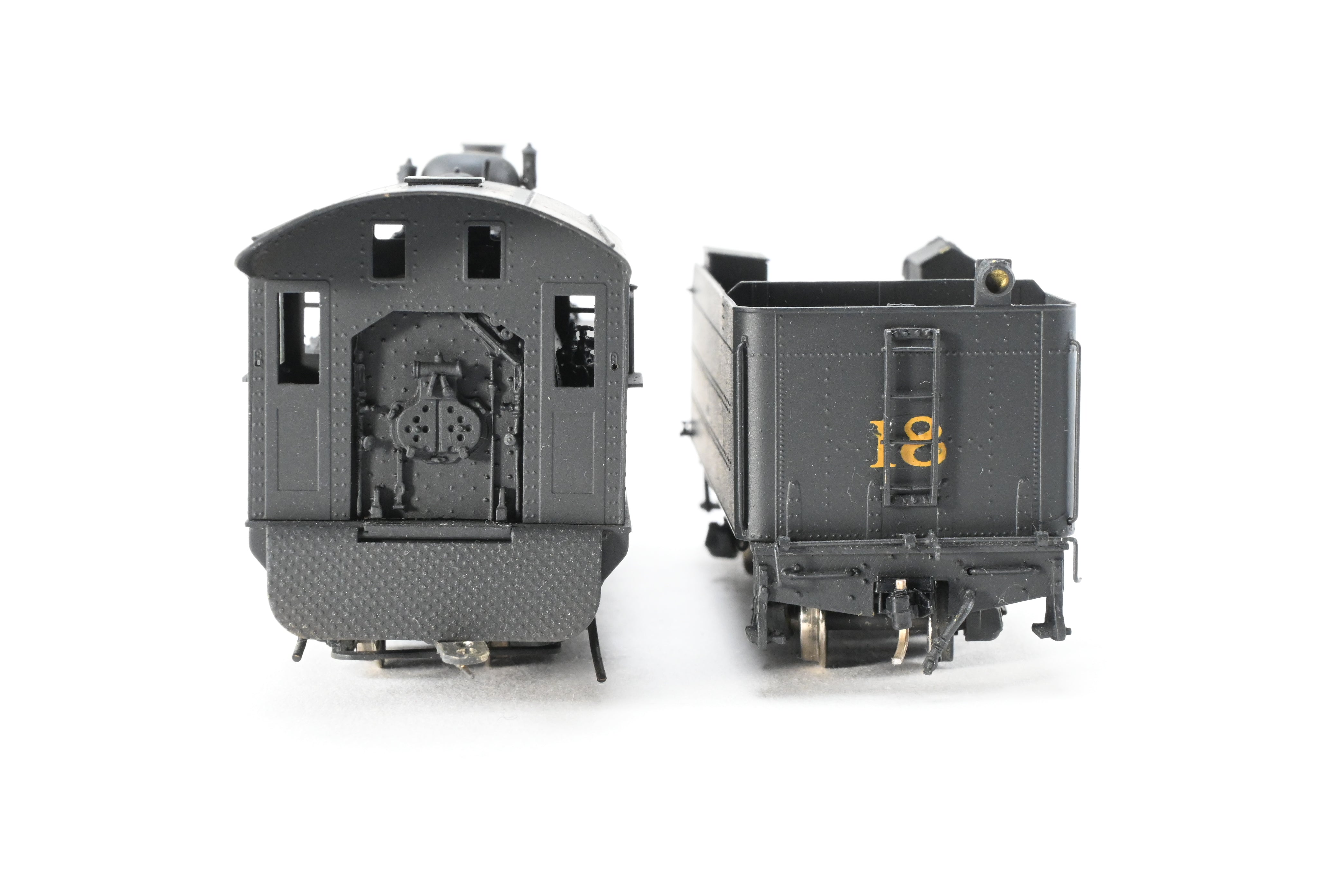 HOn3 Scale Brass Hallmark Models Custom - Painted EBT (East Broad Top) 2 - 8 - 2 Mikado Locomotive Model No. 18