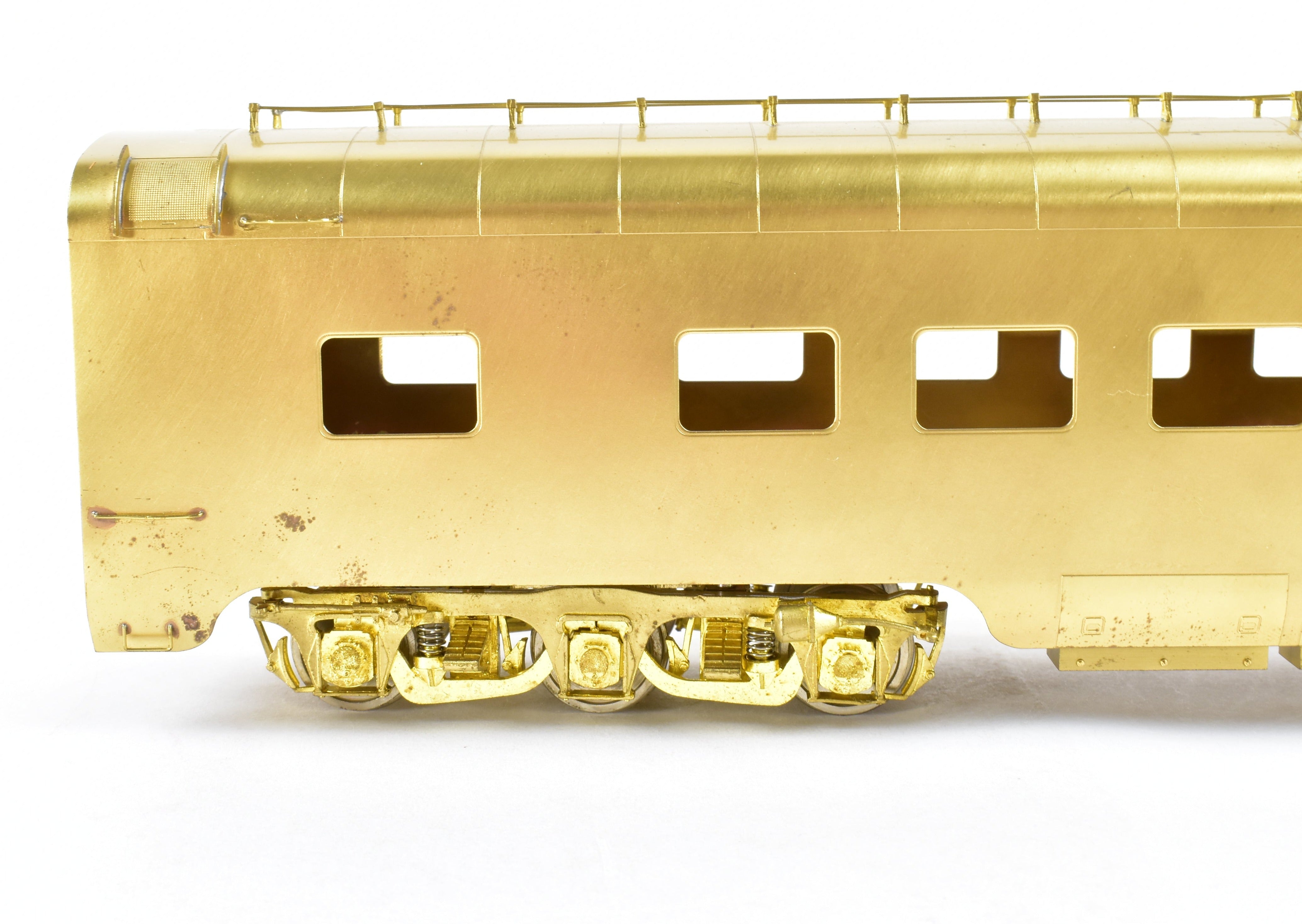 1985 O Scale Brass Sunset Models NYC New York Central Diner with Trucks