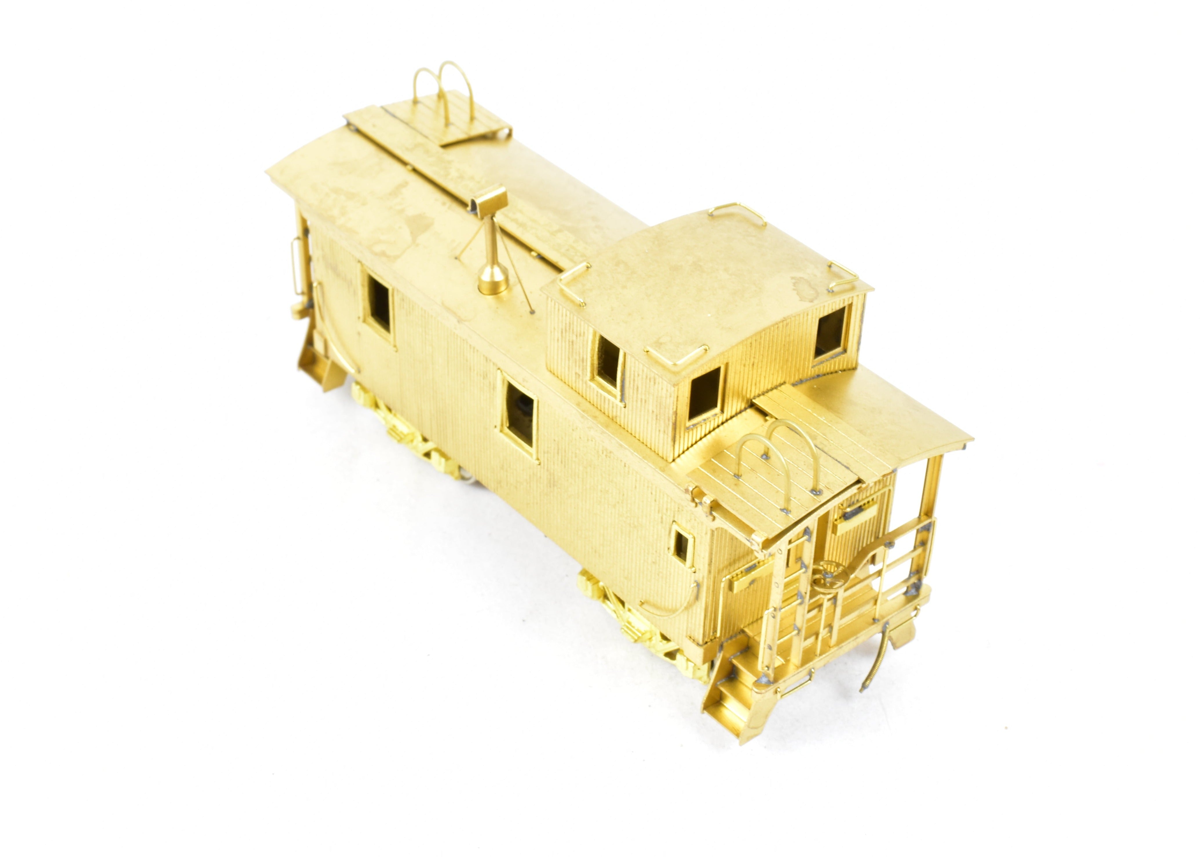 HO Scale Brass Model Northwest Short Line (NWSL) and Northern Pacific (NP) Wood Caboose for Model Train Enthusiasts