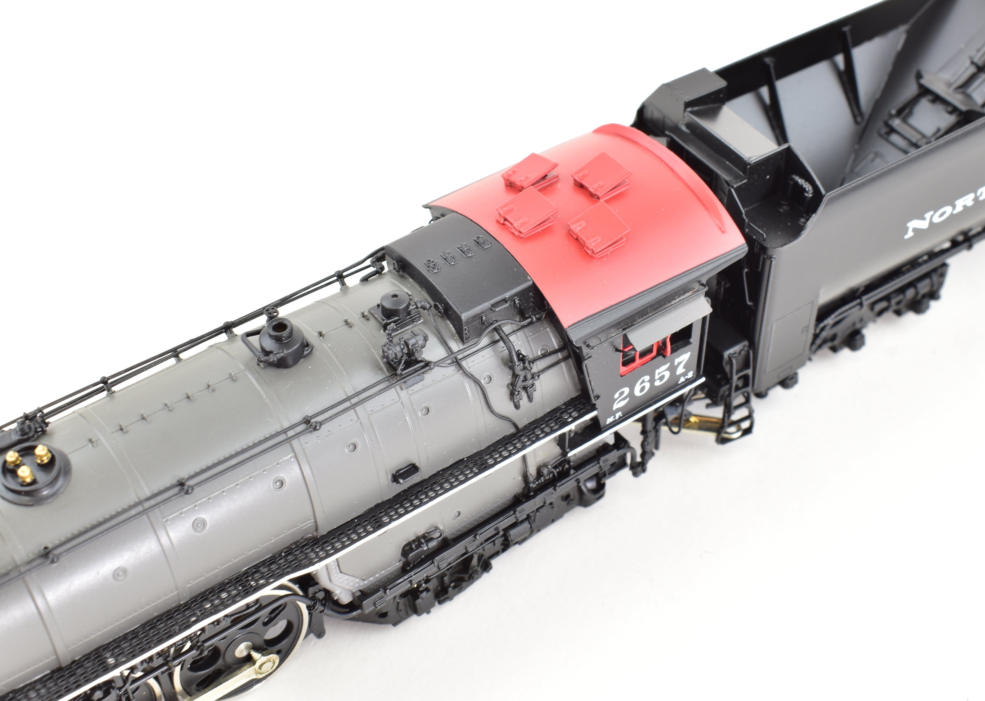 HO Scale Brass Model Train - W&R Enterprises NP Northern Pacific Class A-2 4-8-4 Limited Edition No. 3 with TCS DCC & Sound System