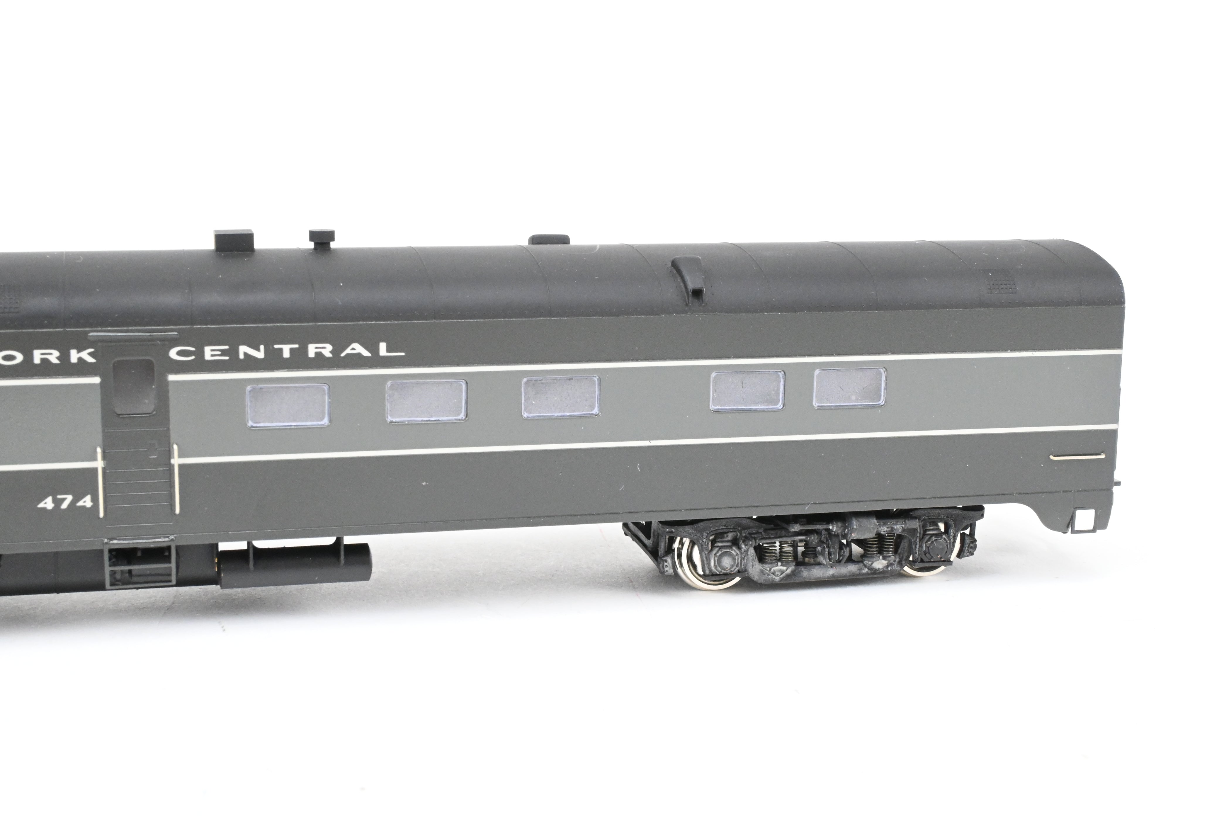 High - Quality HO Scale Brass Erie Limited 8 - Car Set Representing New York Central's 20th Century Limited in 1948, Factory - Painted, Set #2