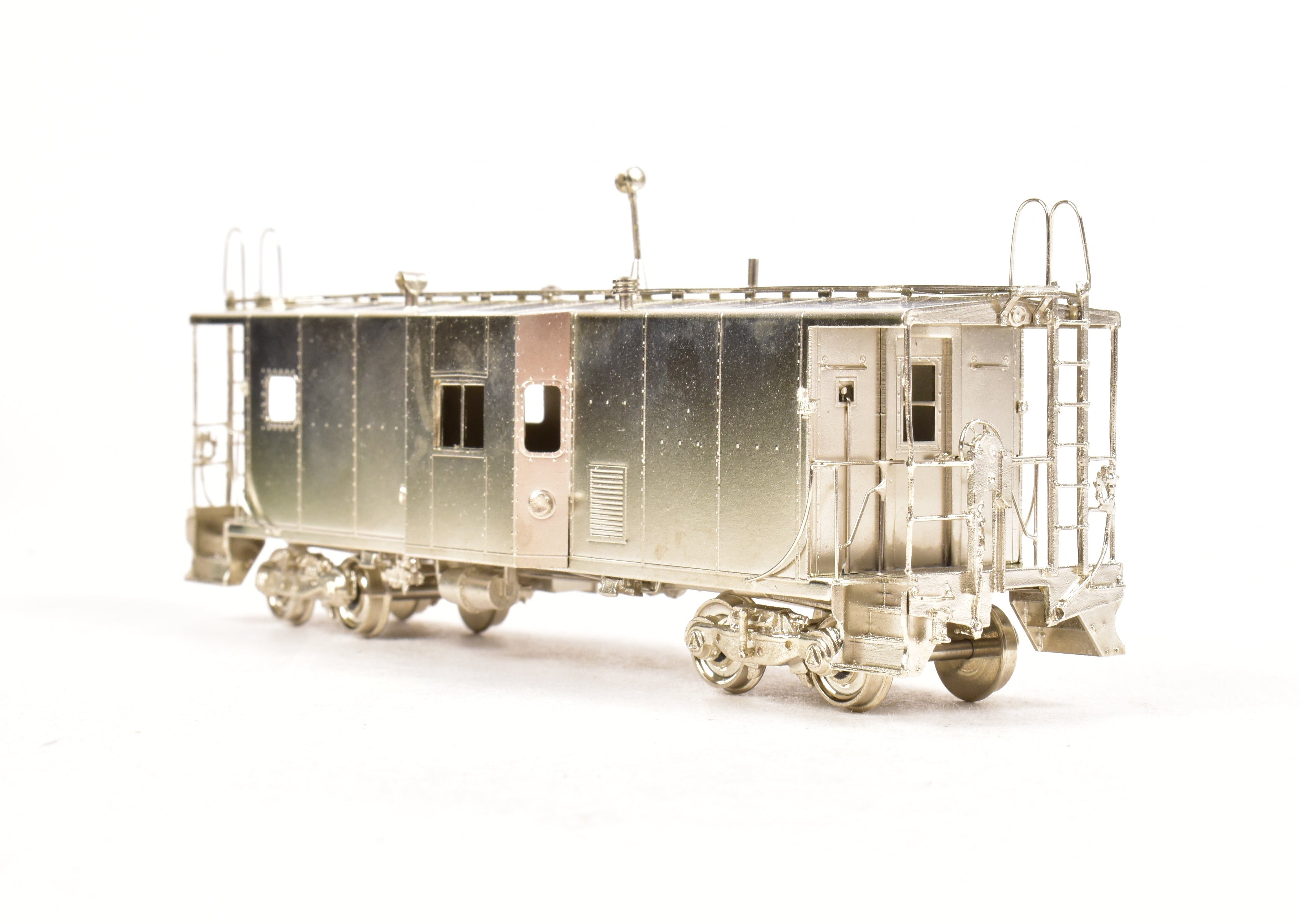 HO Scale Brass OMI - Overland Models, Inc. KCS - Kansas City Southern Bay Window Caboose, Factory Plated, Numbers Ranging from #323 to #358