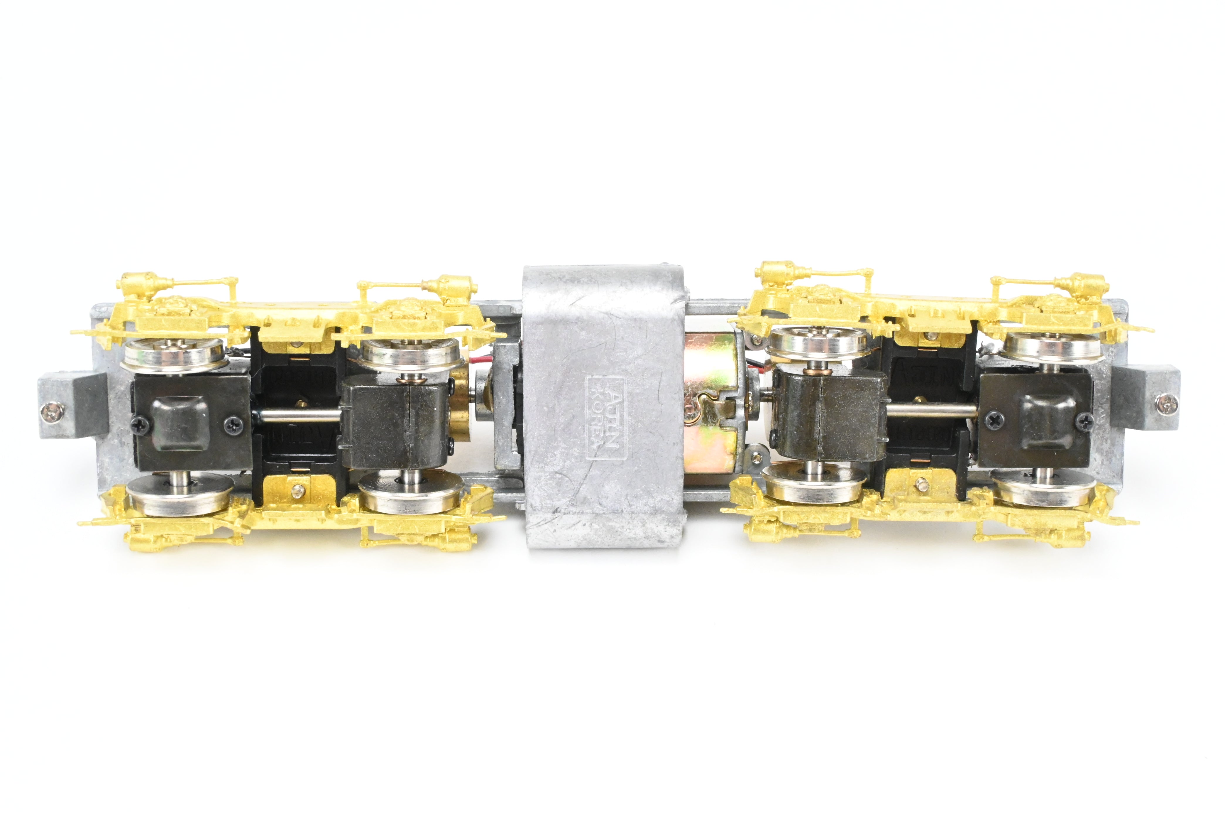 HO Scale Brass OMI - Overland Models Inc. Diverse Road Drive Systems Specially Designed for Athearn EMD SW1500 Locomotives with Flexicoil Side Frames
