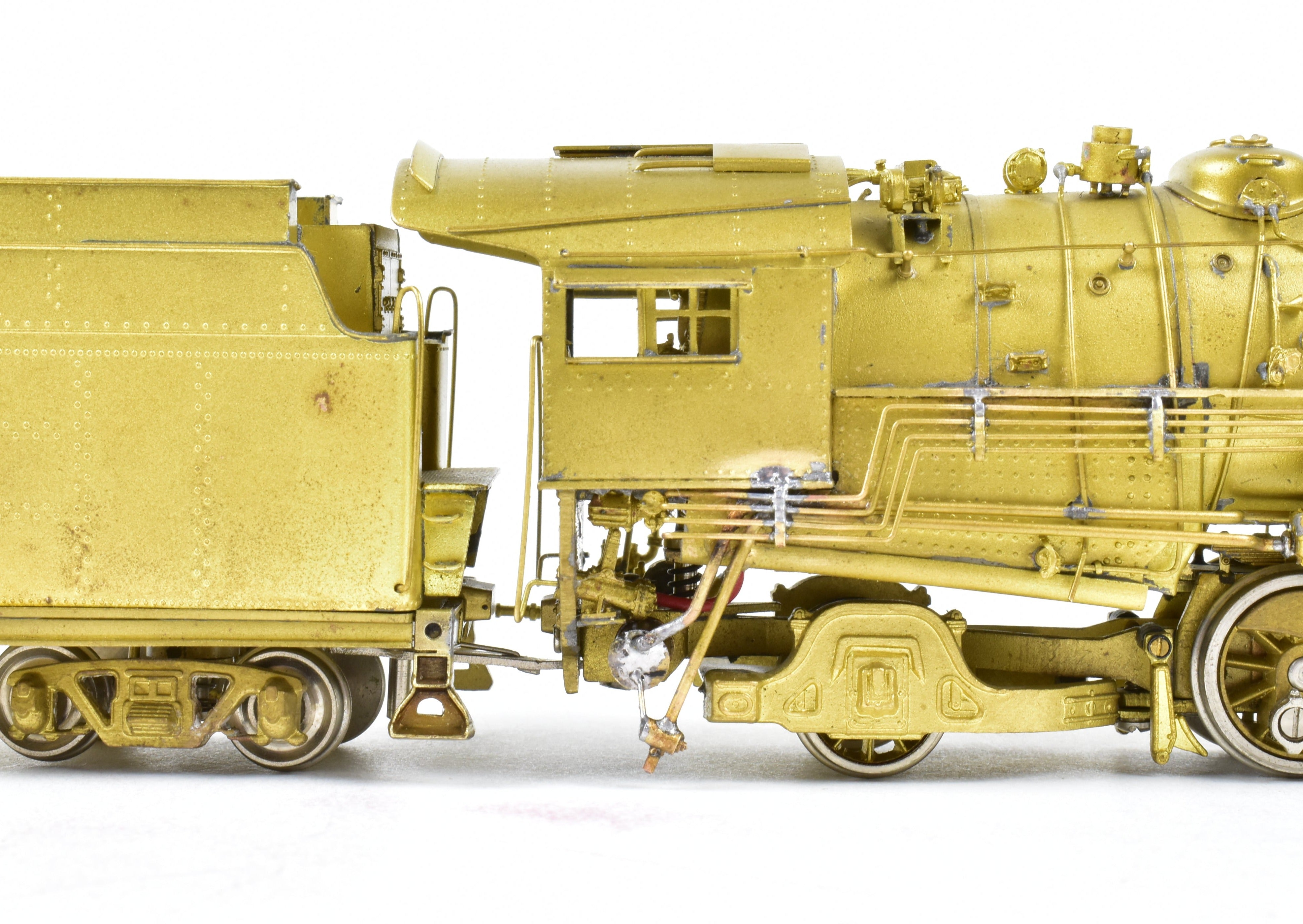 HO Scale Brass Key Imports DM&IR - Duluth Missabe and Iron Range Class 2 - 10 - 2 Santa Fe Model in As - Is Condition