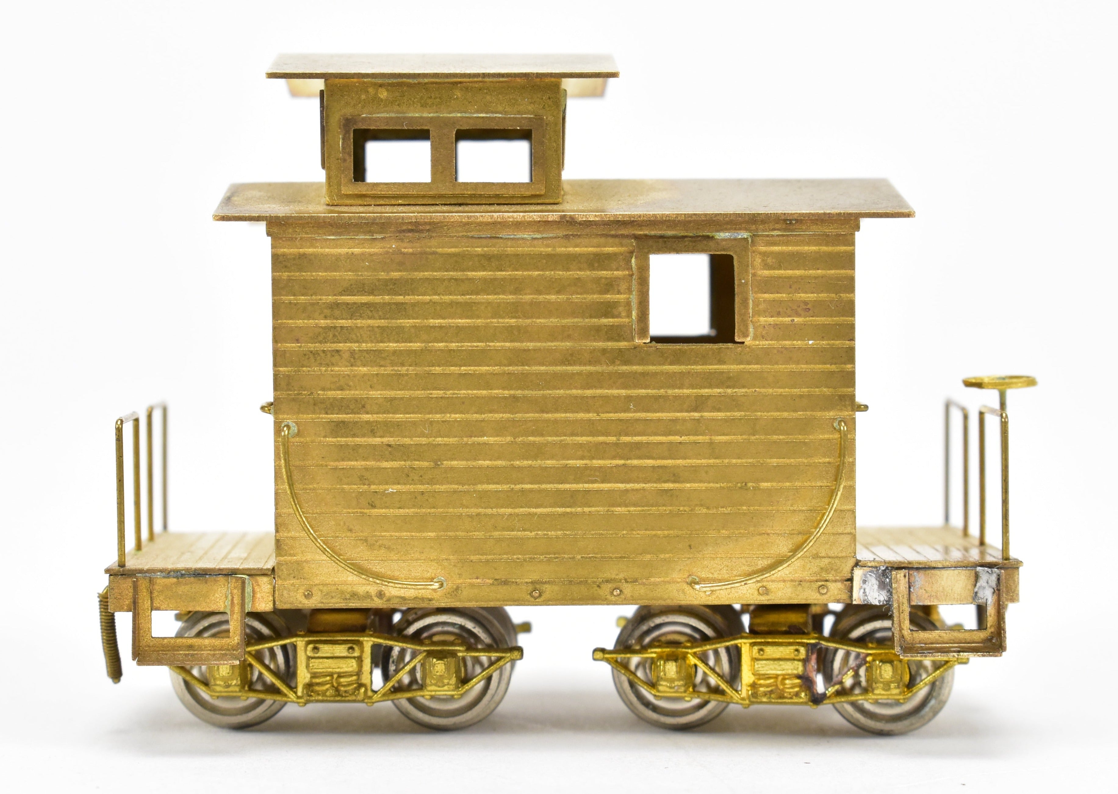 HOn3 Scale Brass Model Railroad Westside Lumber Co. Short Caboose No. 7 by Westside Model Co., Without Original Box