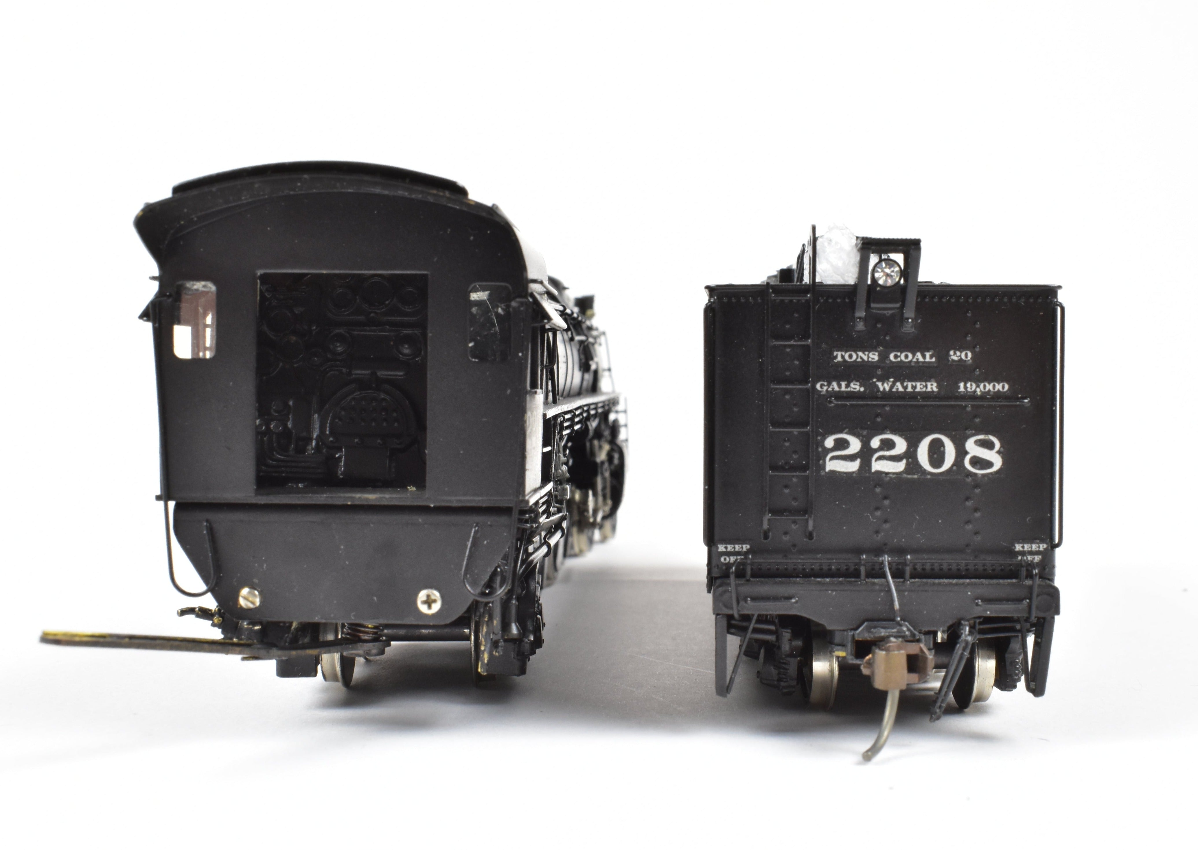 HO Scale Brass PFM - Fujiyama Missouri Pacific 4-8-4 2200/2208 Locomotive