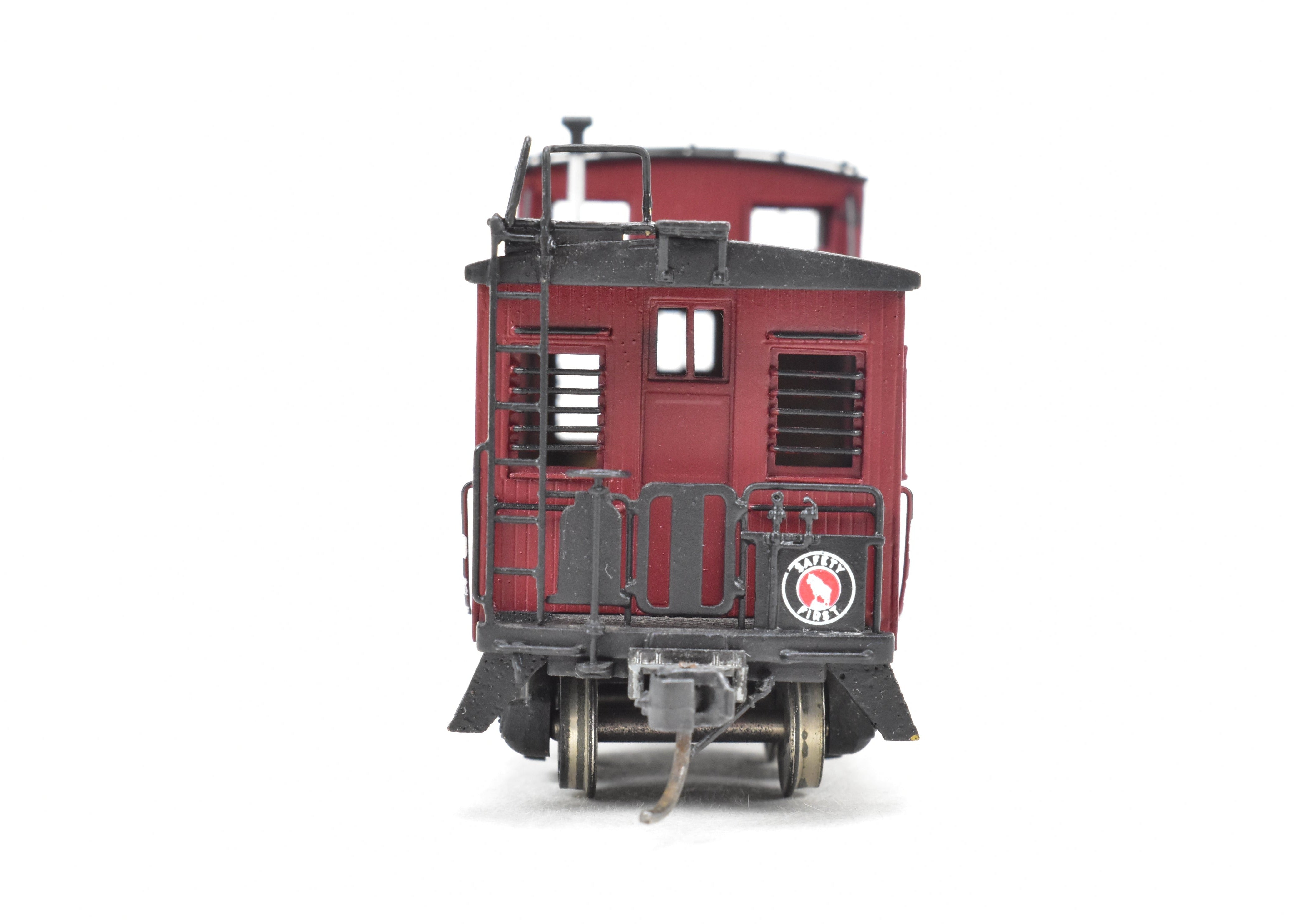 HO Scale Brass Model Train - Oriental Limited Great Northern Caboose X330 - 749, Custom - Painted Version C/P #X340