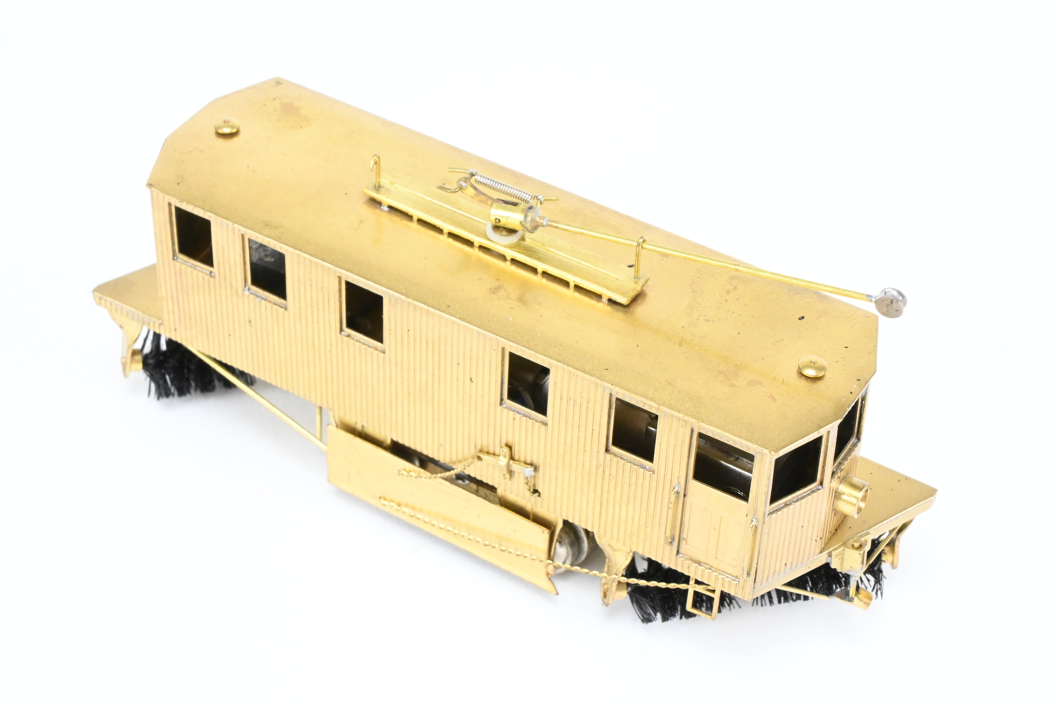 HO Scale Brass Fairfield Models Various Roads McGuire - Cummings Single Truck Sweeper Model Train