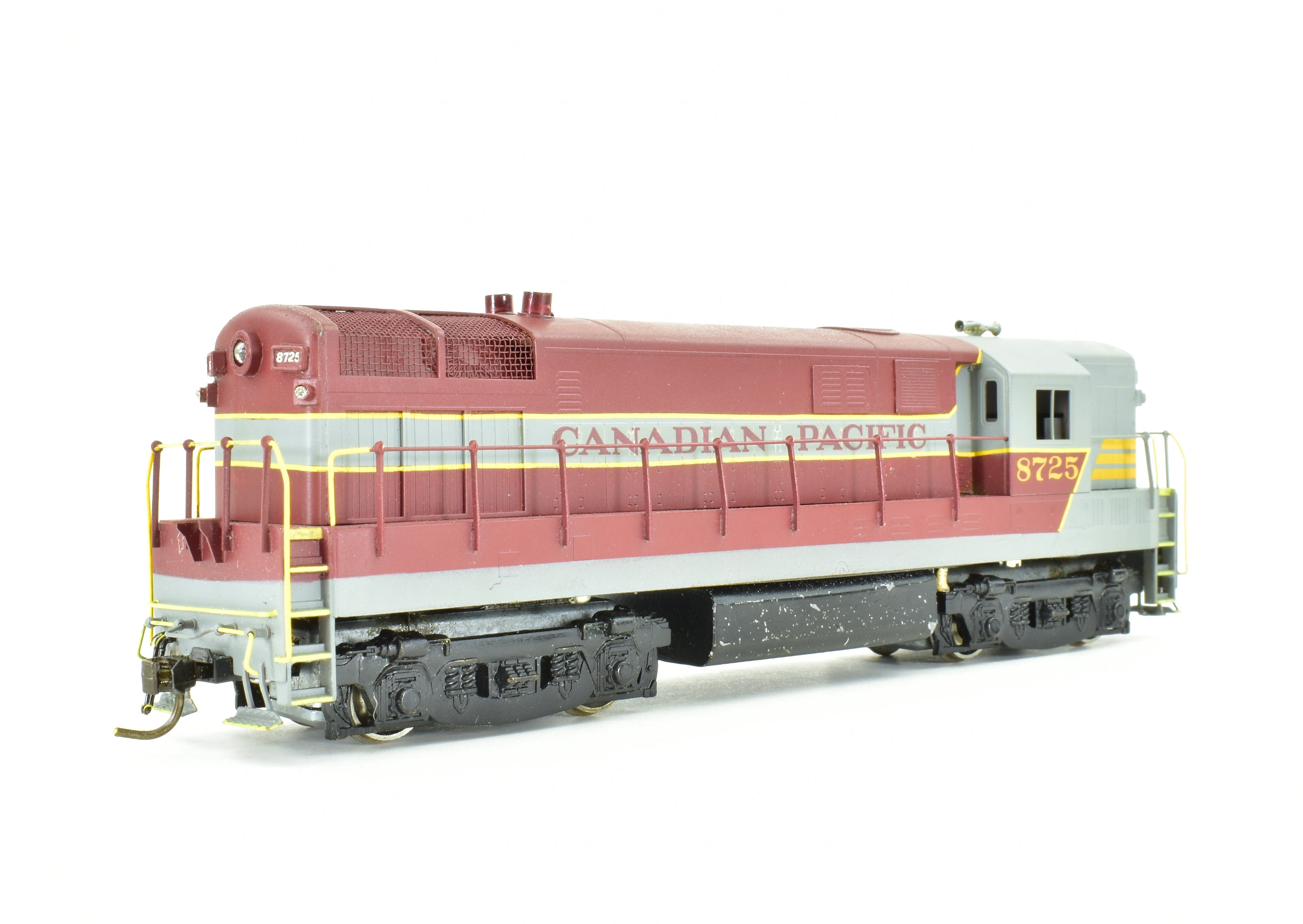 HO Scale Brass Red Ball Canadian Pacific Fairbanks Morse H - 24 - 66 Trainmaster Model Train with Incorrect Box