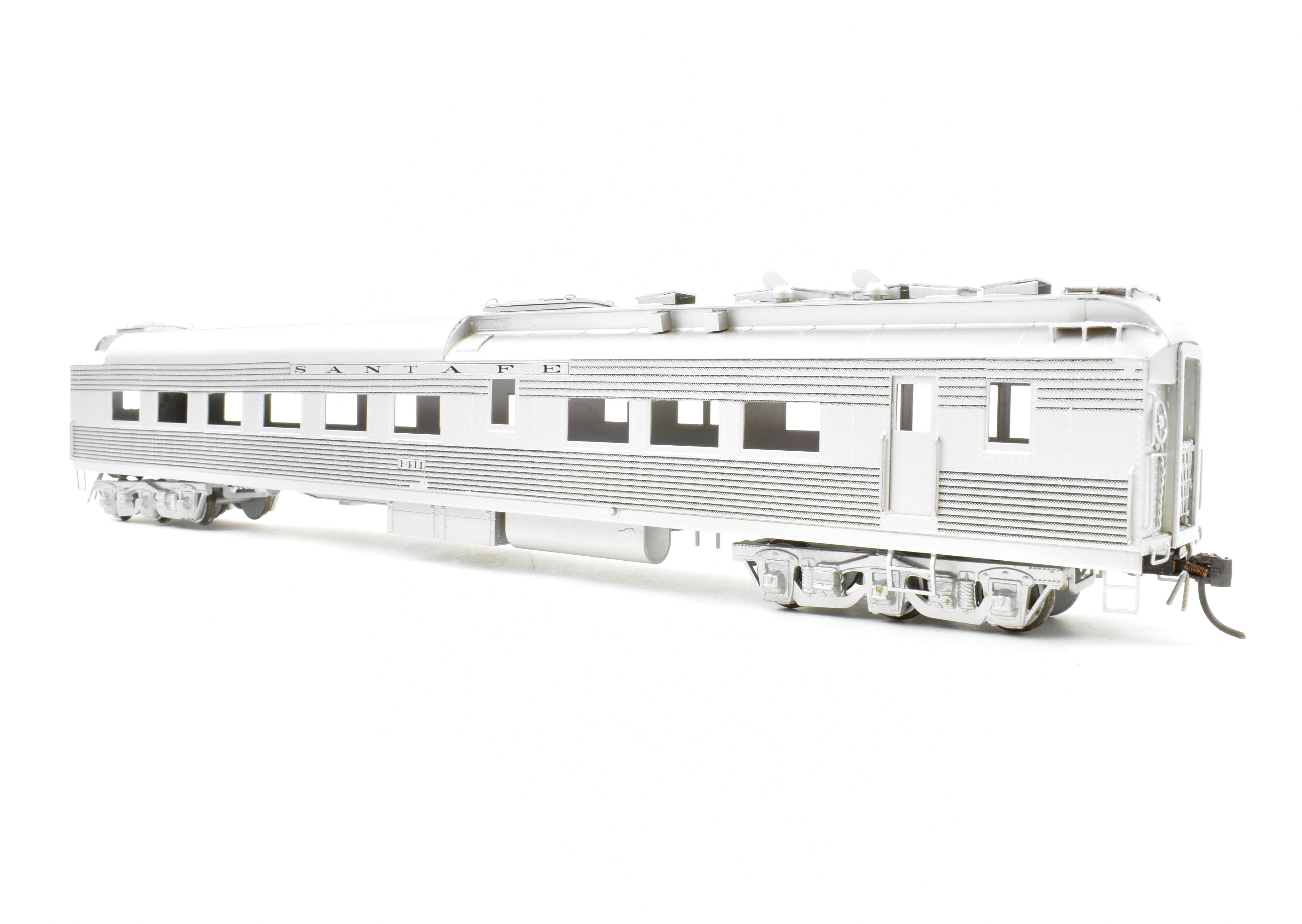 HO Scale Brass ATSF - Santa Fe Custom Painted Heavyweight Diner #1411