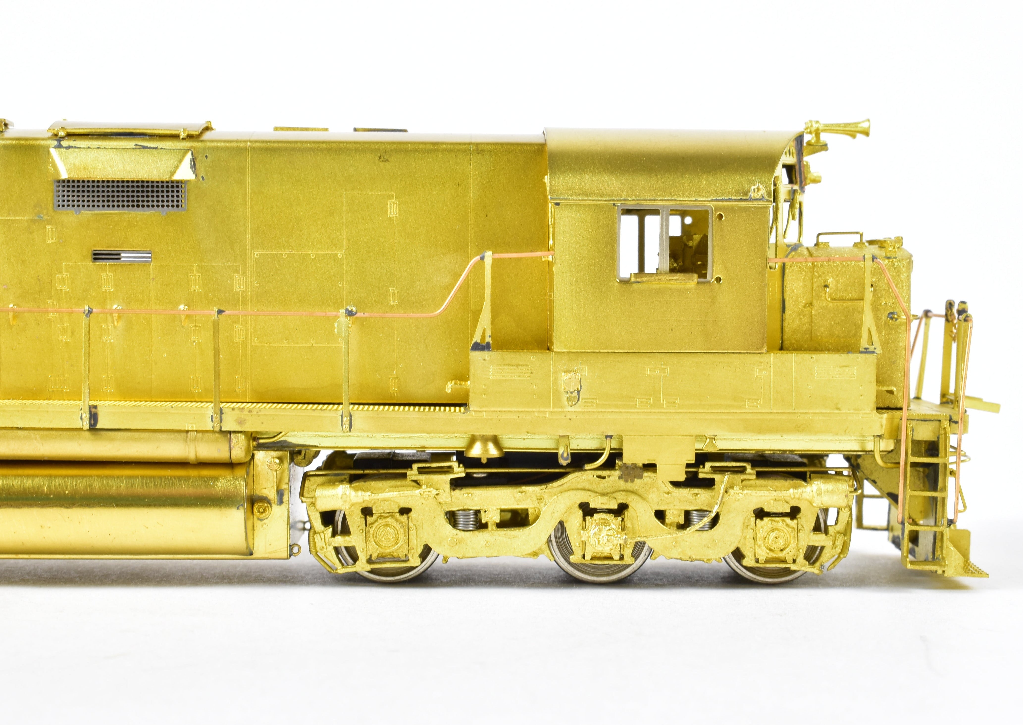 HO Scale Brass Alco C628 Demonstrator Model by Overland Models, Inc for Various Railroads, Later Used by Southern Pacific