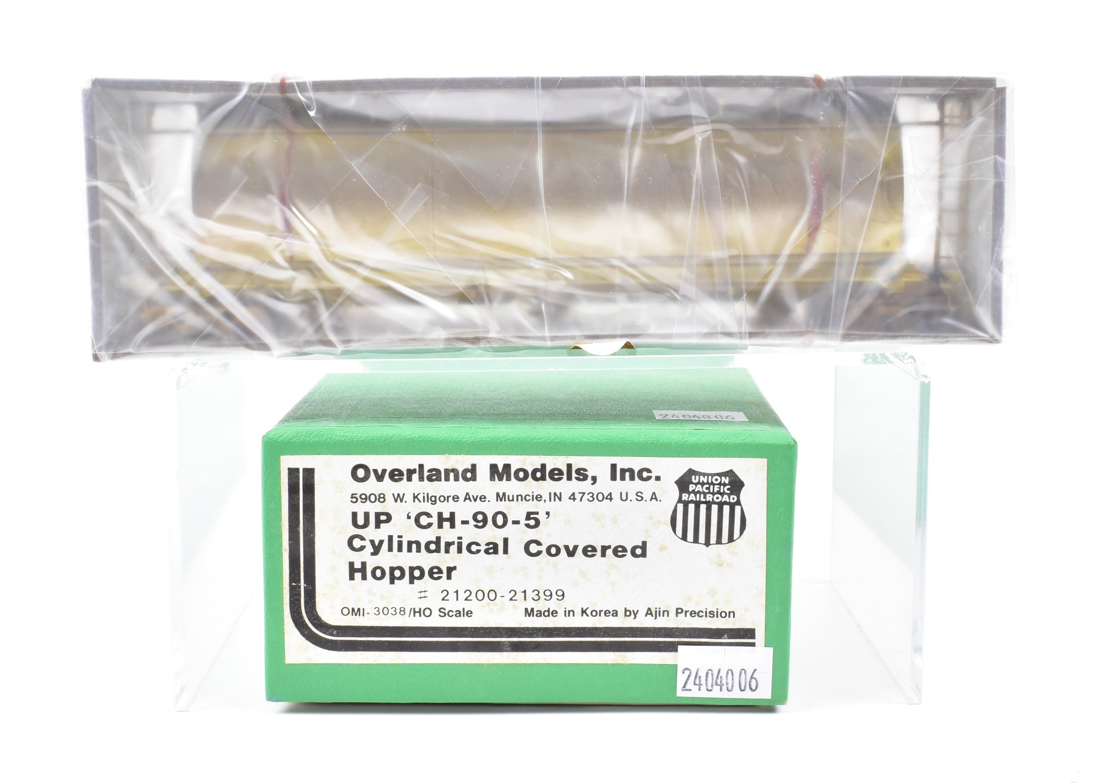 Brand New HO Brass OMI Union Pacific CH-90-5 Cylindrical Covered Hopper
