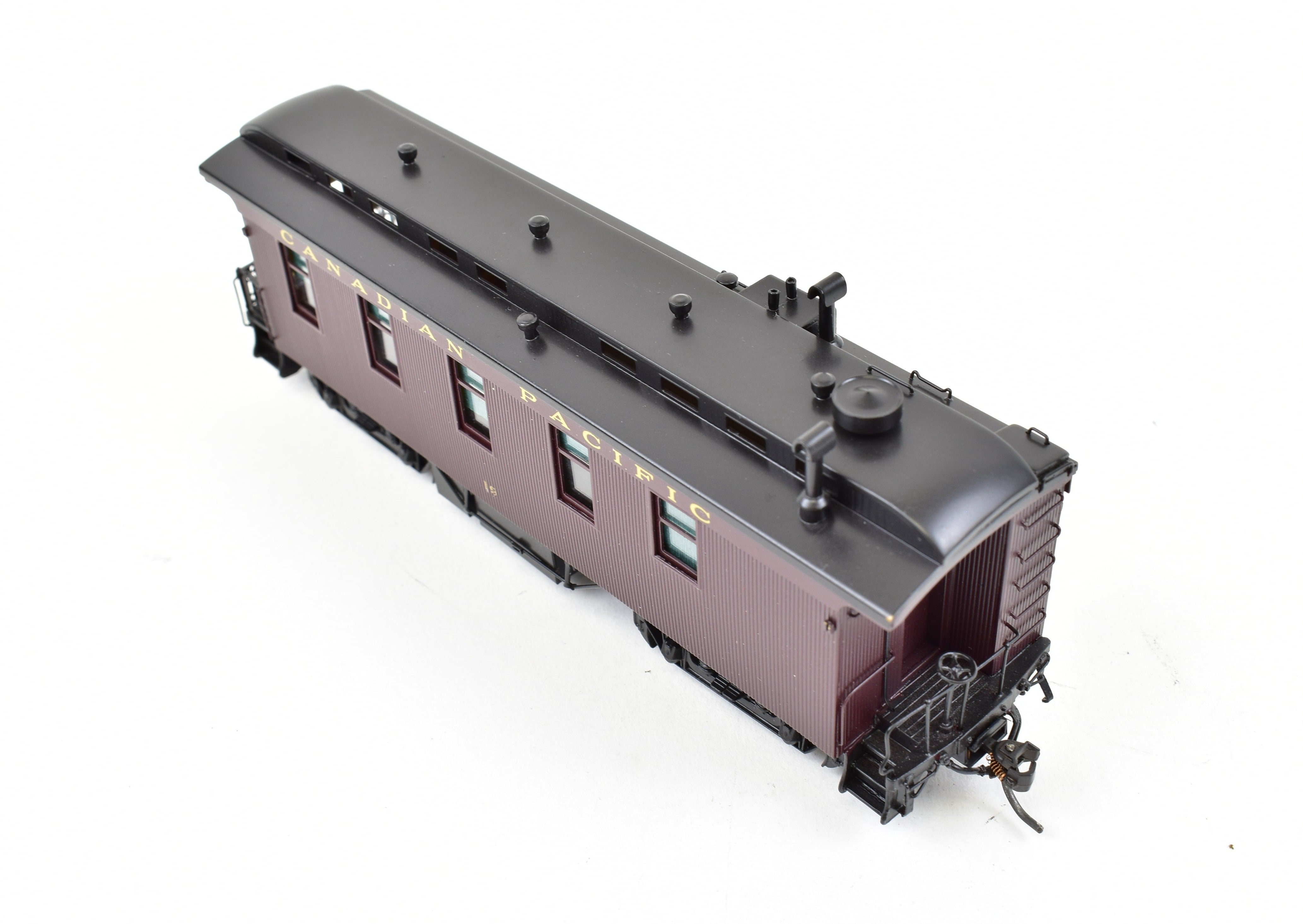 HO Scale Brass Van Hobbies Pro - Painted 35 Ft. Canadian Pacific Railway Business Car