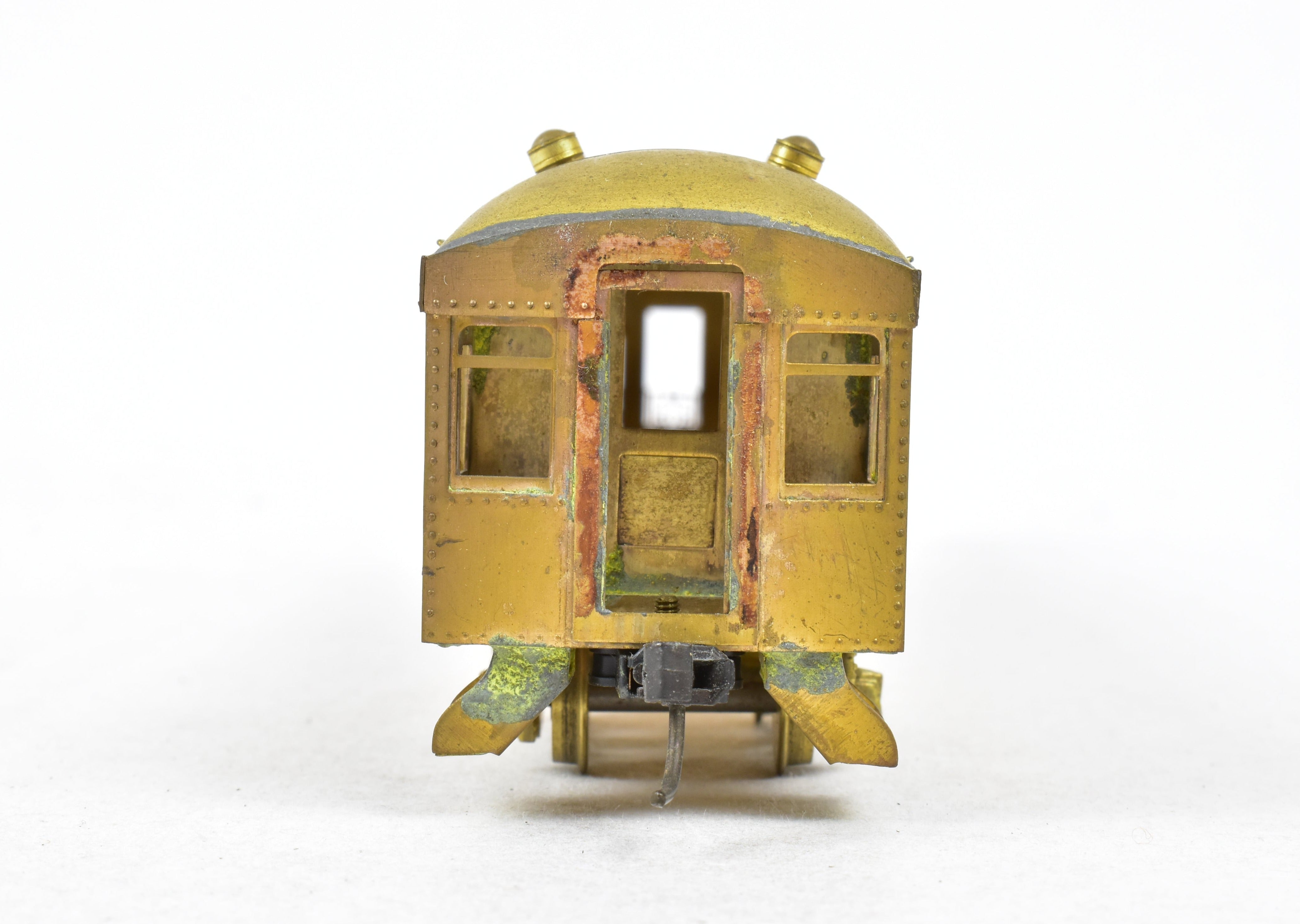 HO Scale Brass Ken Kidder Southern Pacific Harriman 60' Observation Car with PSC Trucks