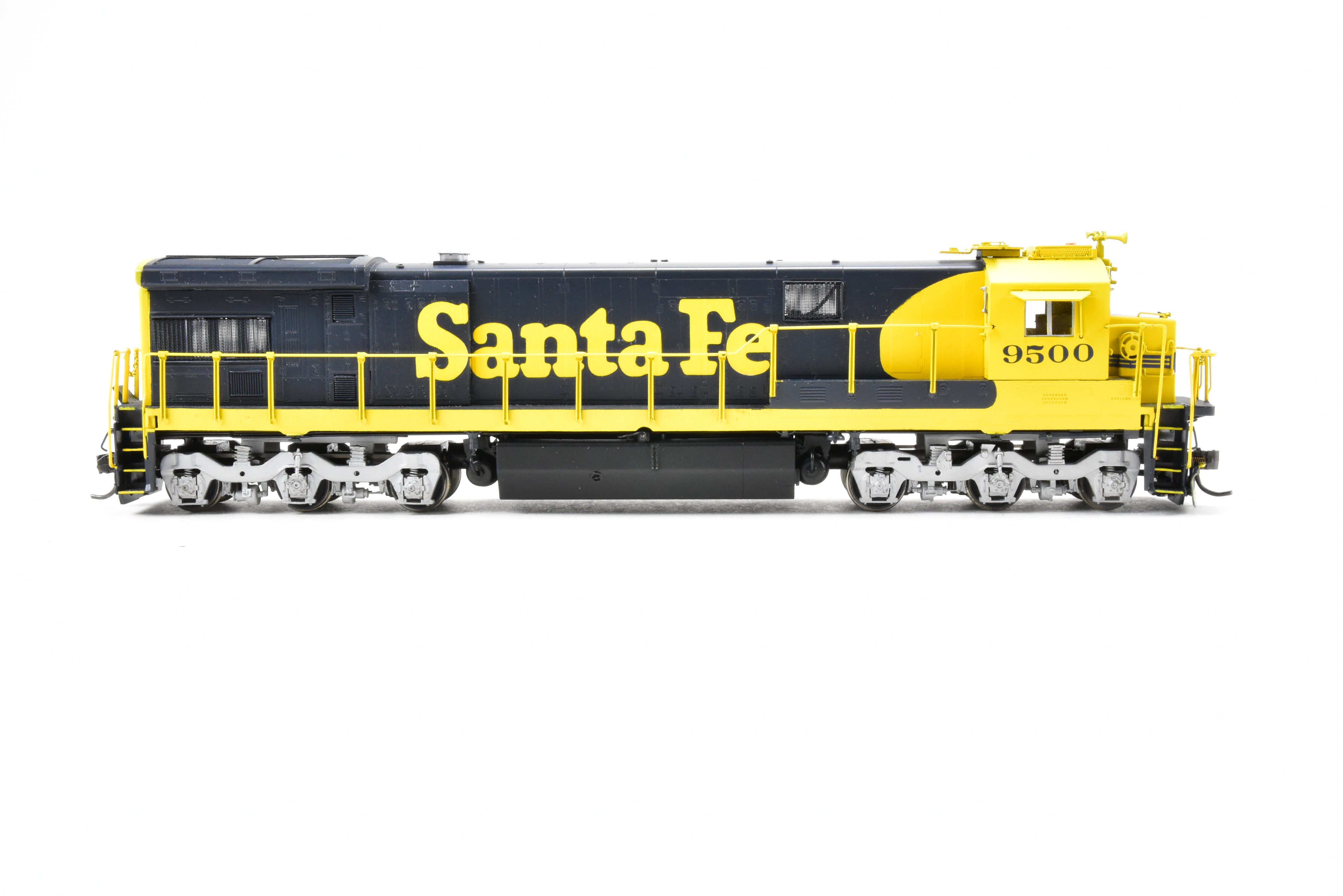 HO Scale Brass Model Train Engine - Overland Models, Inc. ATSF - Santa Fe GE U36C Rebuilt CP No. 9500 by Ajin Precision