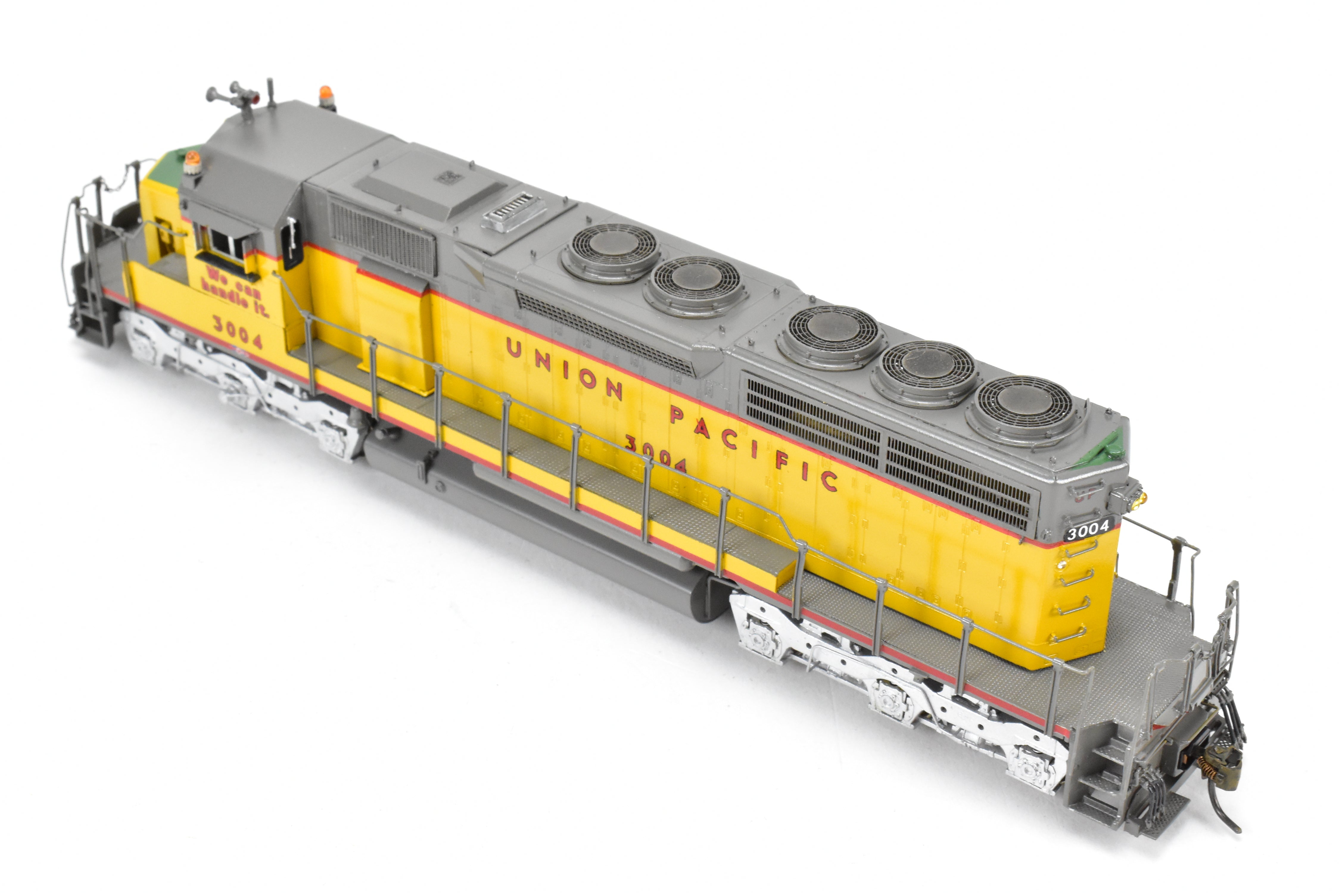 HO Scale Brass Union Pacific EMD SD40 Low Hood Custom Painted #3004 by Overland Models