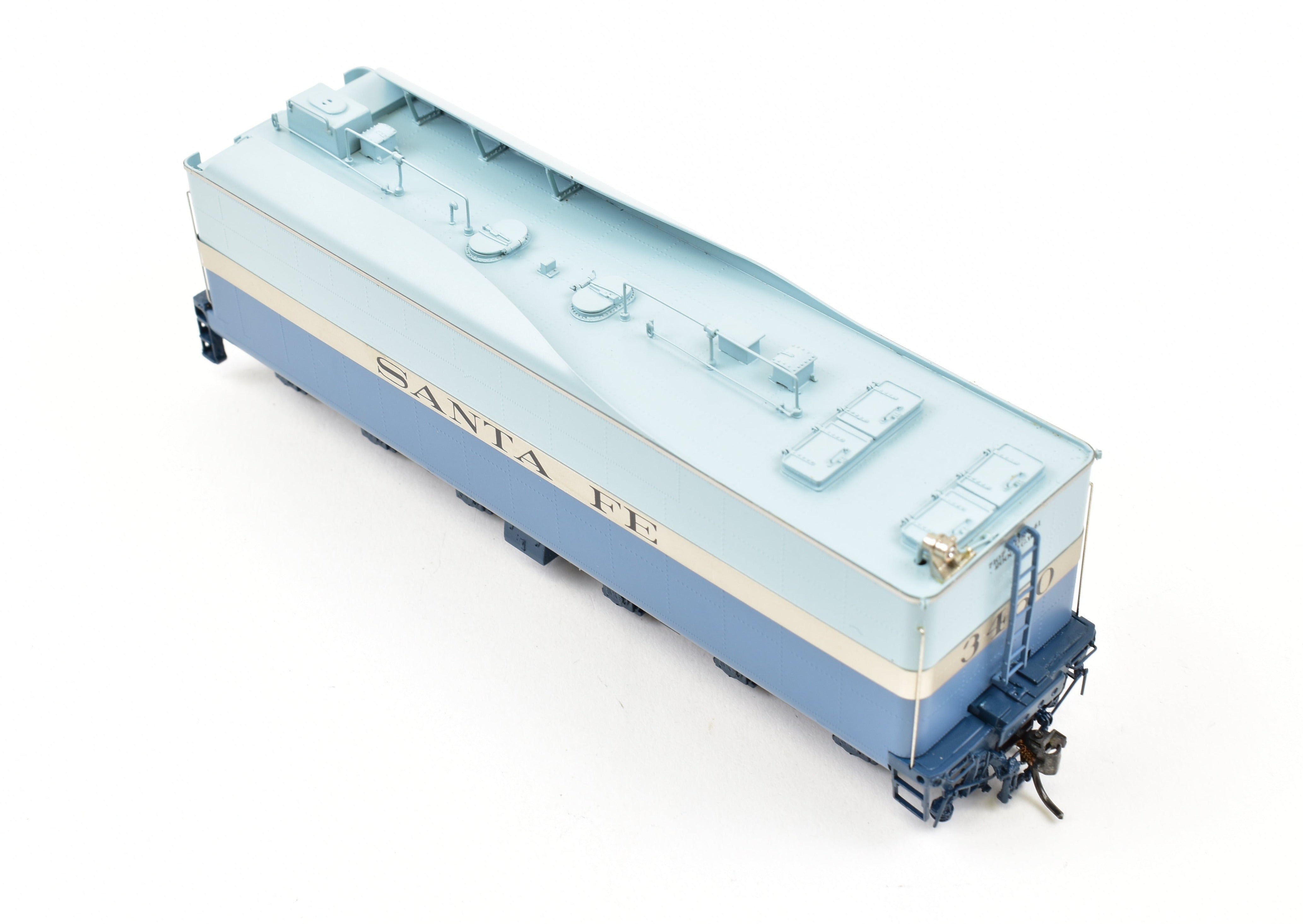 HO Brass Precision Scale Co. ATSF Santa Fe 4-6-4 #3460 Blue Goose Hudson FP Rare Model