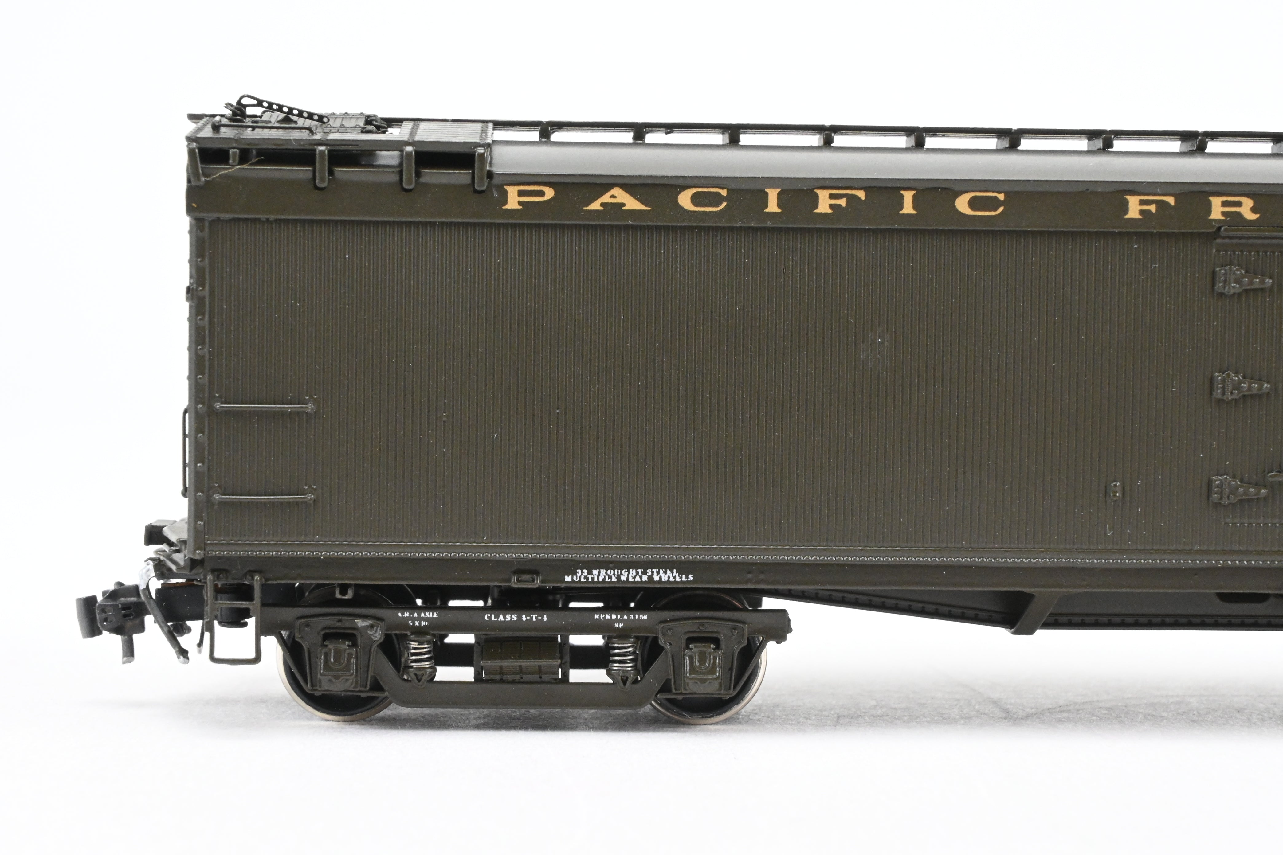 HO Brass Challenger Imports PFE Pacific Fruit Express Early Refrigerator Car FP #557