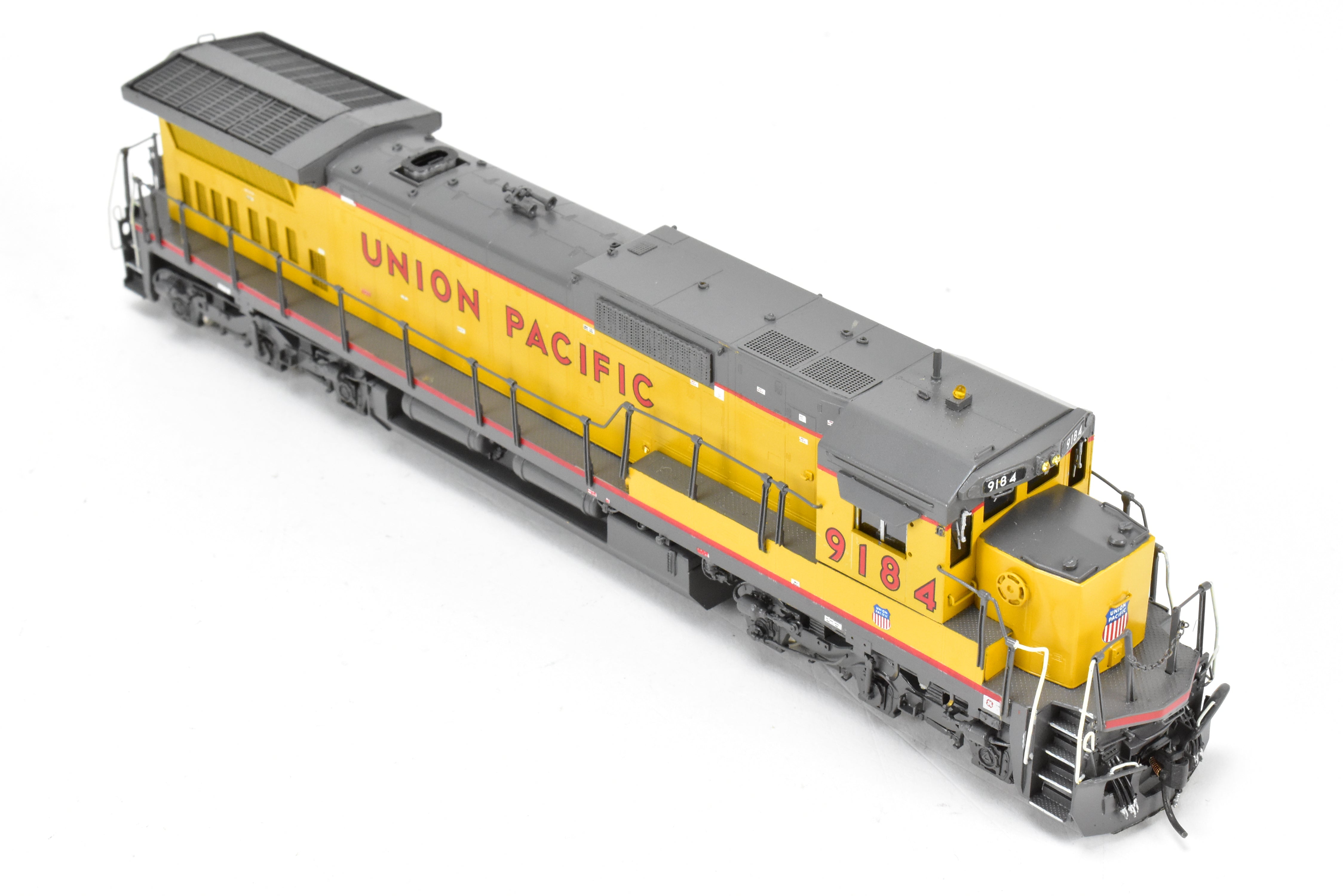 HO Scale Brass Union Pacific GE Dash 8 - 40C Locomotive Model by Overland Models, Inc. Custom Painted with Road Number 9184