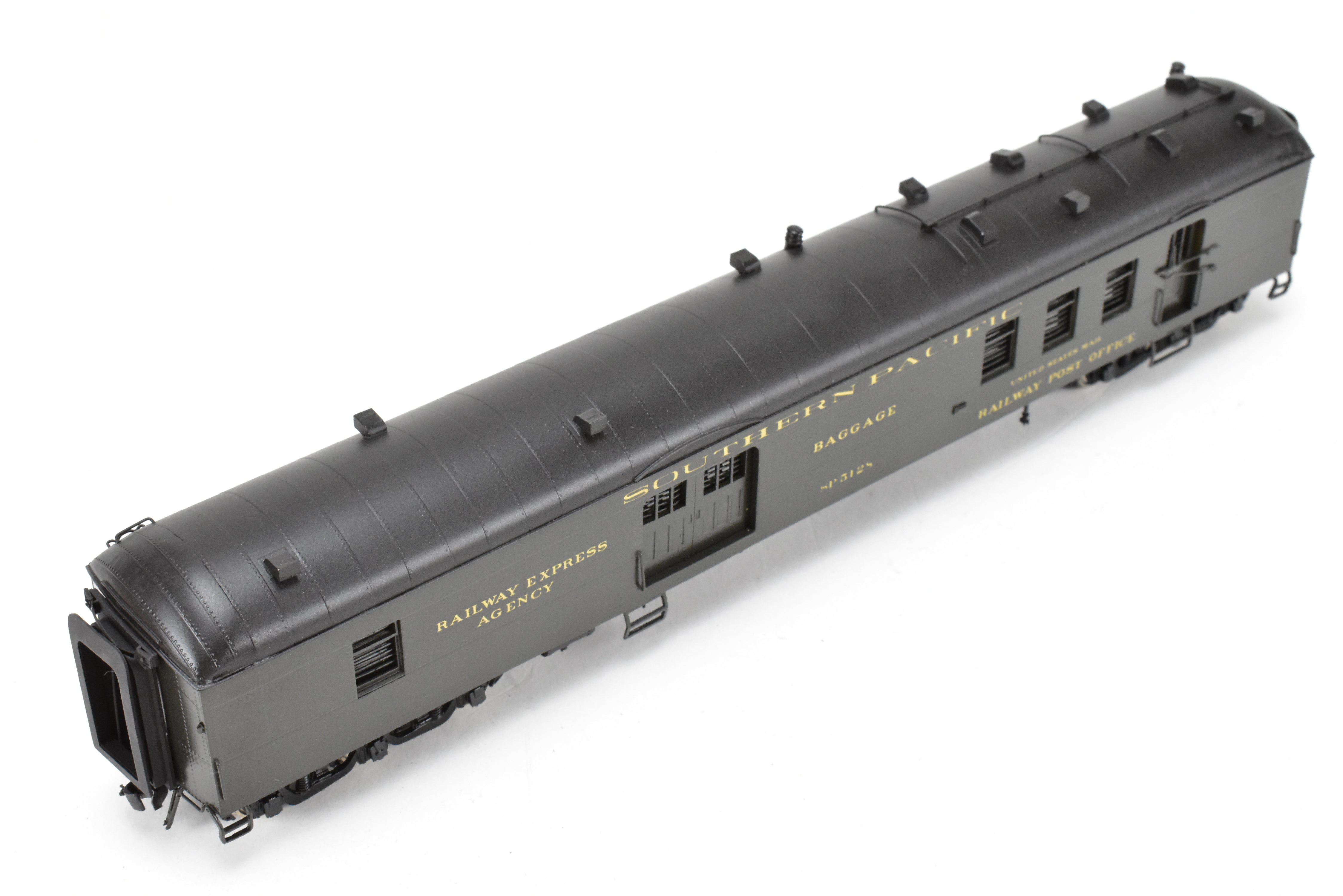 HO Scale Brass Precision Scale Co. Model of Southern Pacific Harriman RPO/Baggage Car 70 - BP - 30 - 2 with Incorrect Packaging