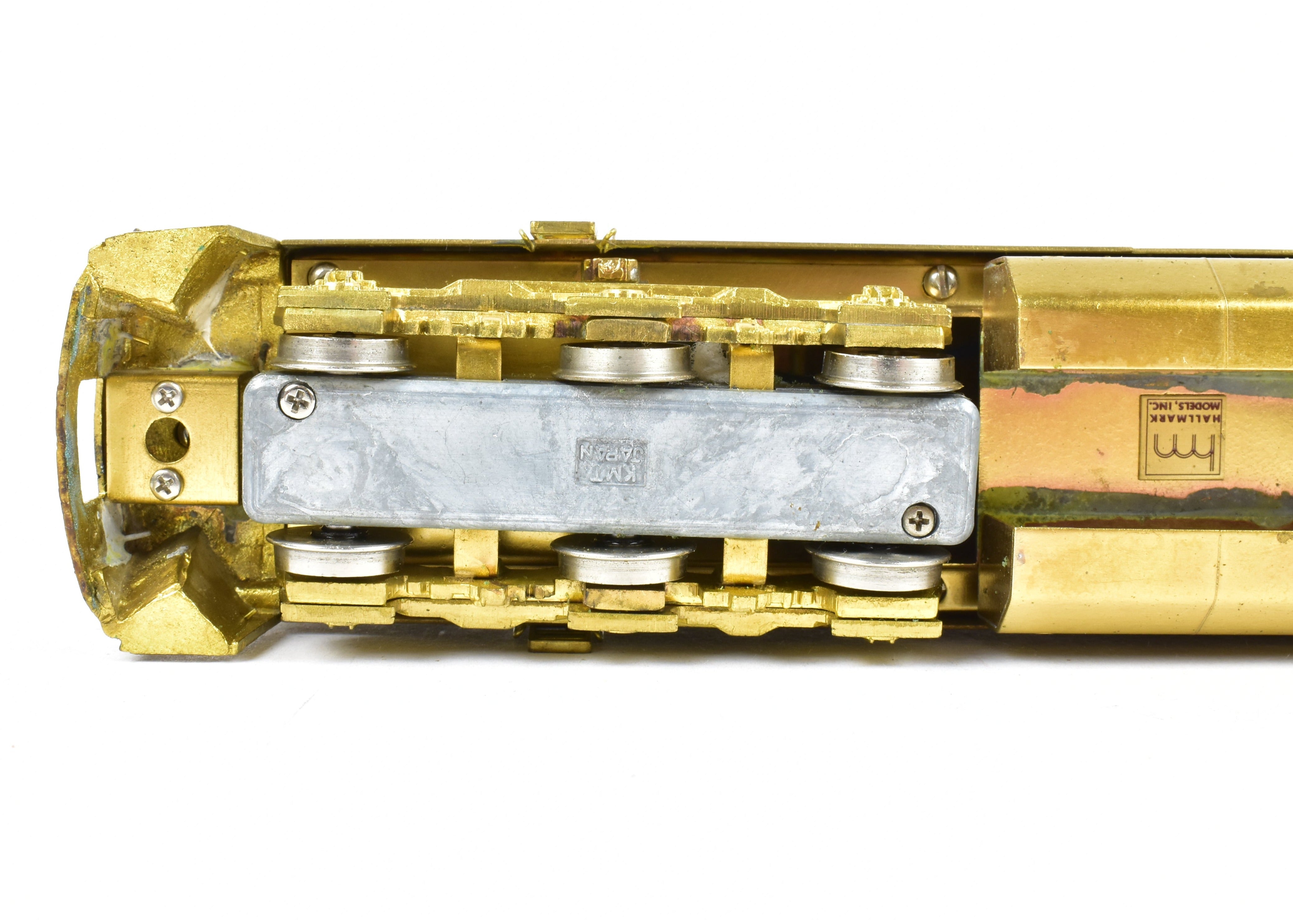 High - Quality HO Scale Brass Hallmark Models ATSF - Santa Fe GE U30CG Cowl - Style Passenger Diesel Locomotive with New NWSL Gears