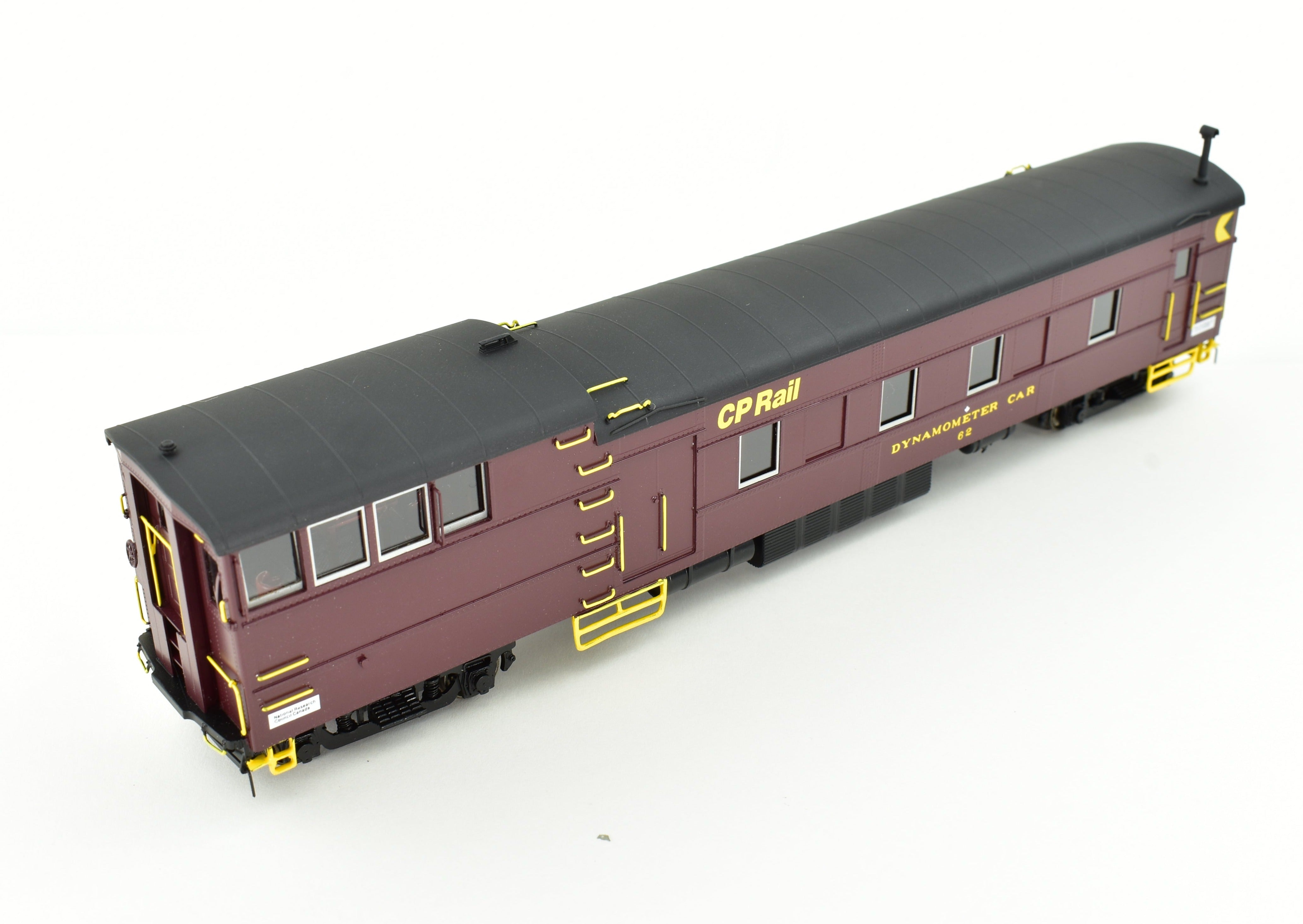 HO Brass OMI Canadian Pacific Rail Dynamometer Car FP 1993 Era Model