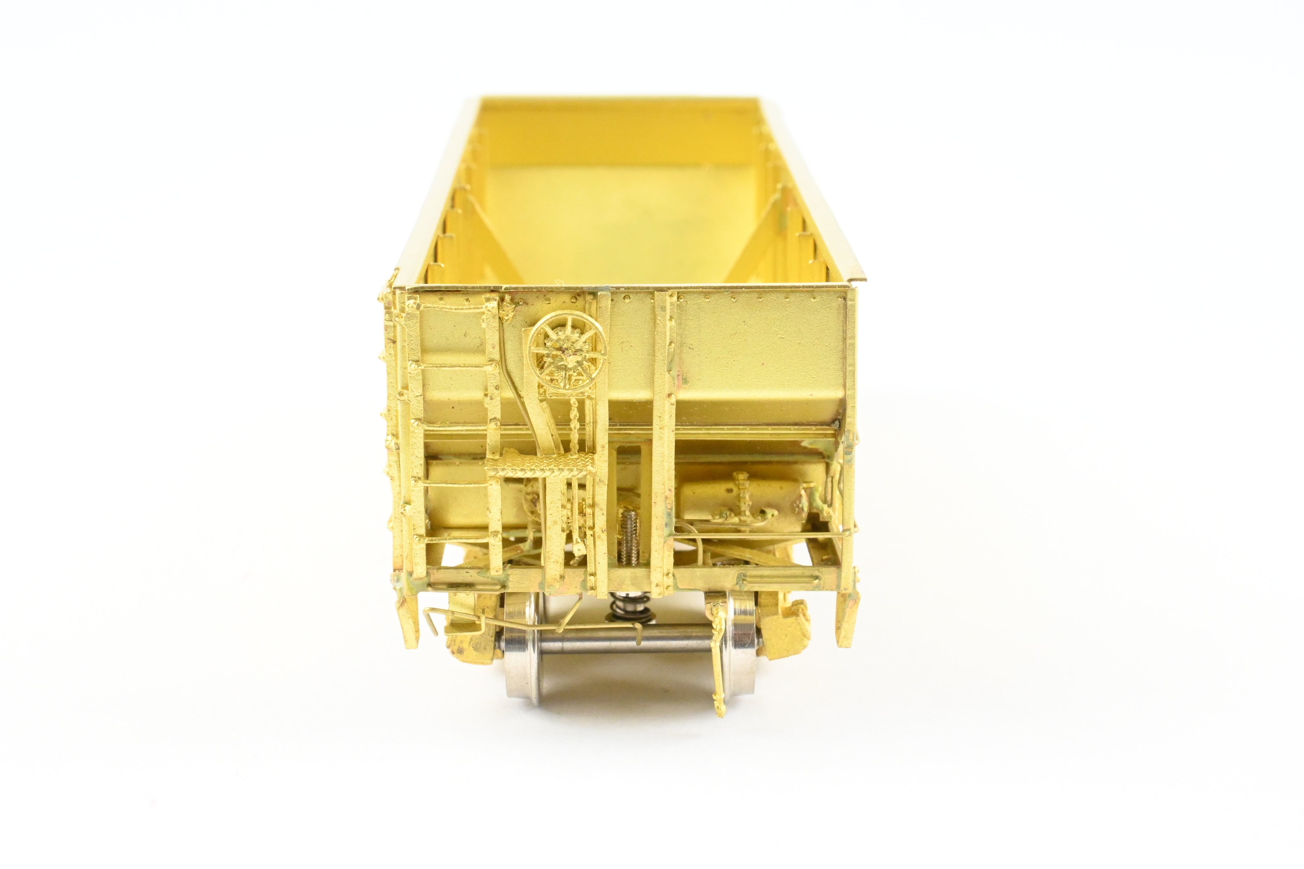 OMI - Overland Models, Inc. 55-Ton 2-Bay Western Maryland HO Brass Hopper Car